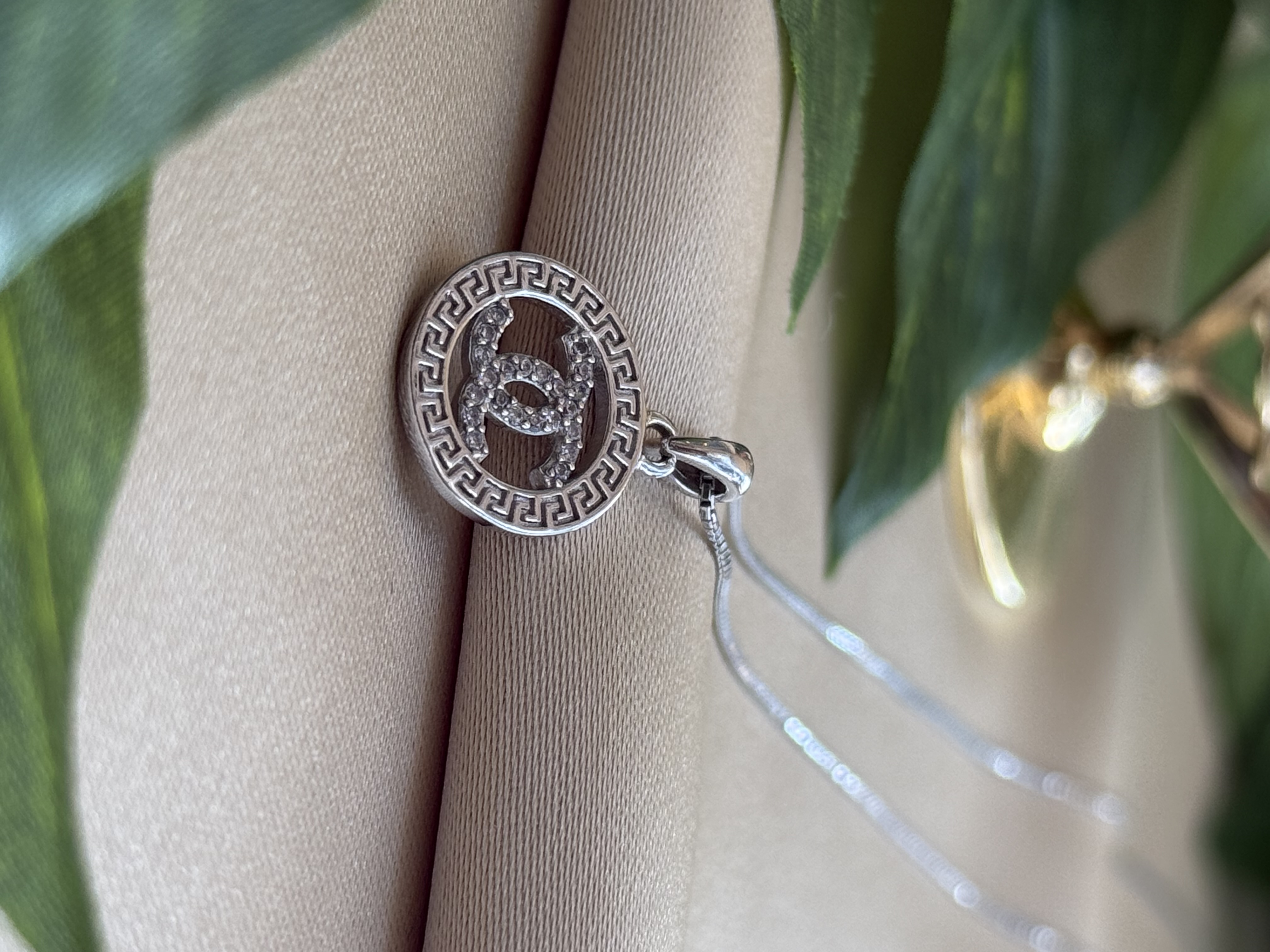 Chanel Silver Necklace