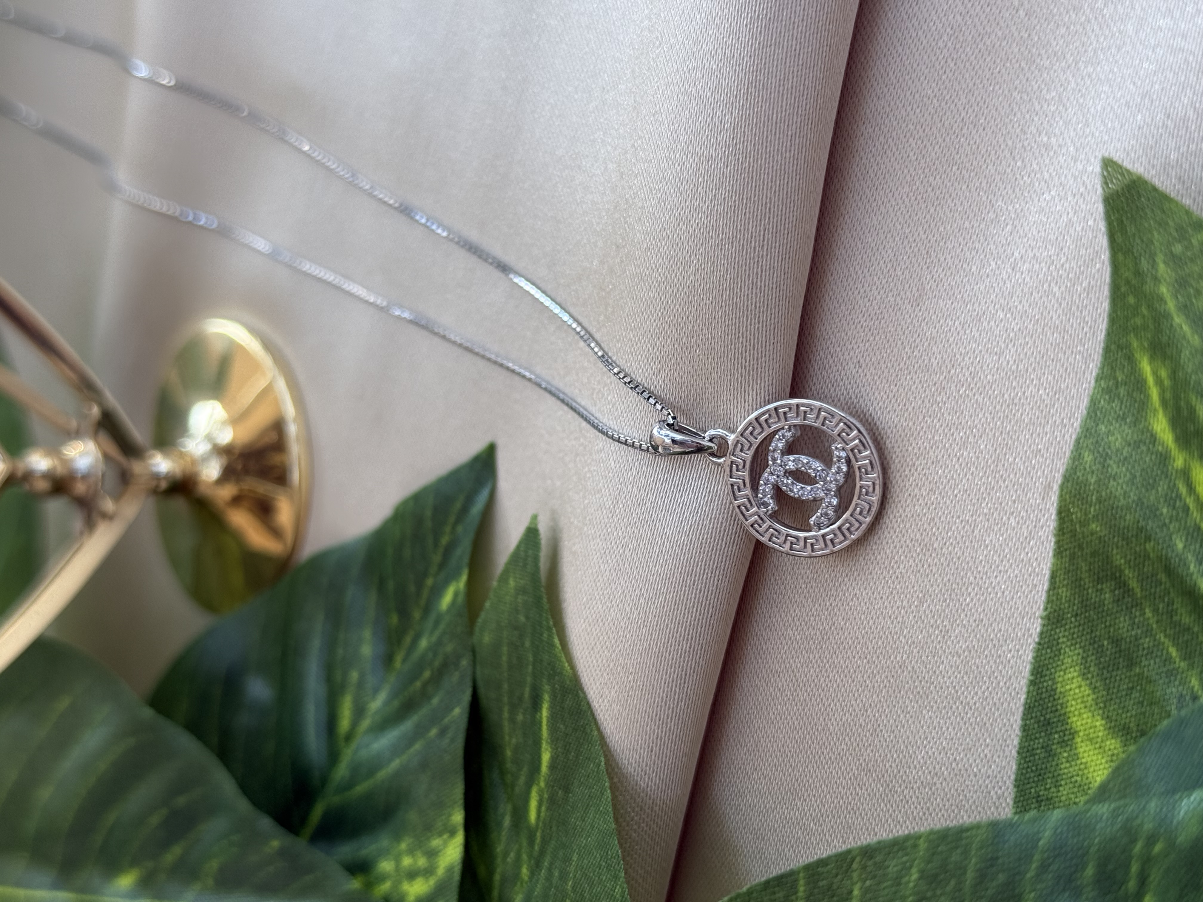 Chanel Silver Necklace