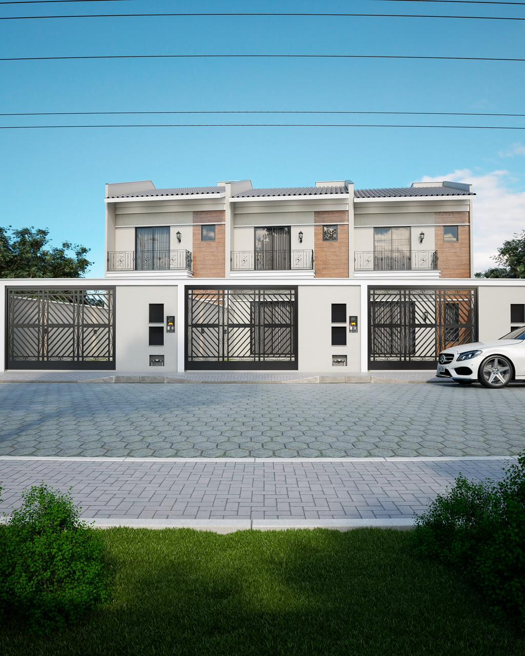 Casa Geminada á 500 metros do Mar em Piçarras/SC