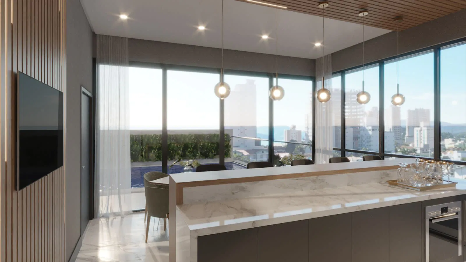  Apartamento Tipo 3 no Houston House - Um Novo Padrão de Vida em Porto Belo