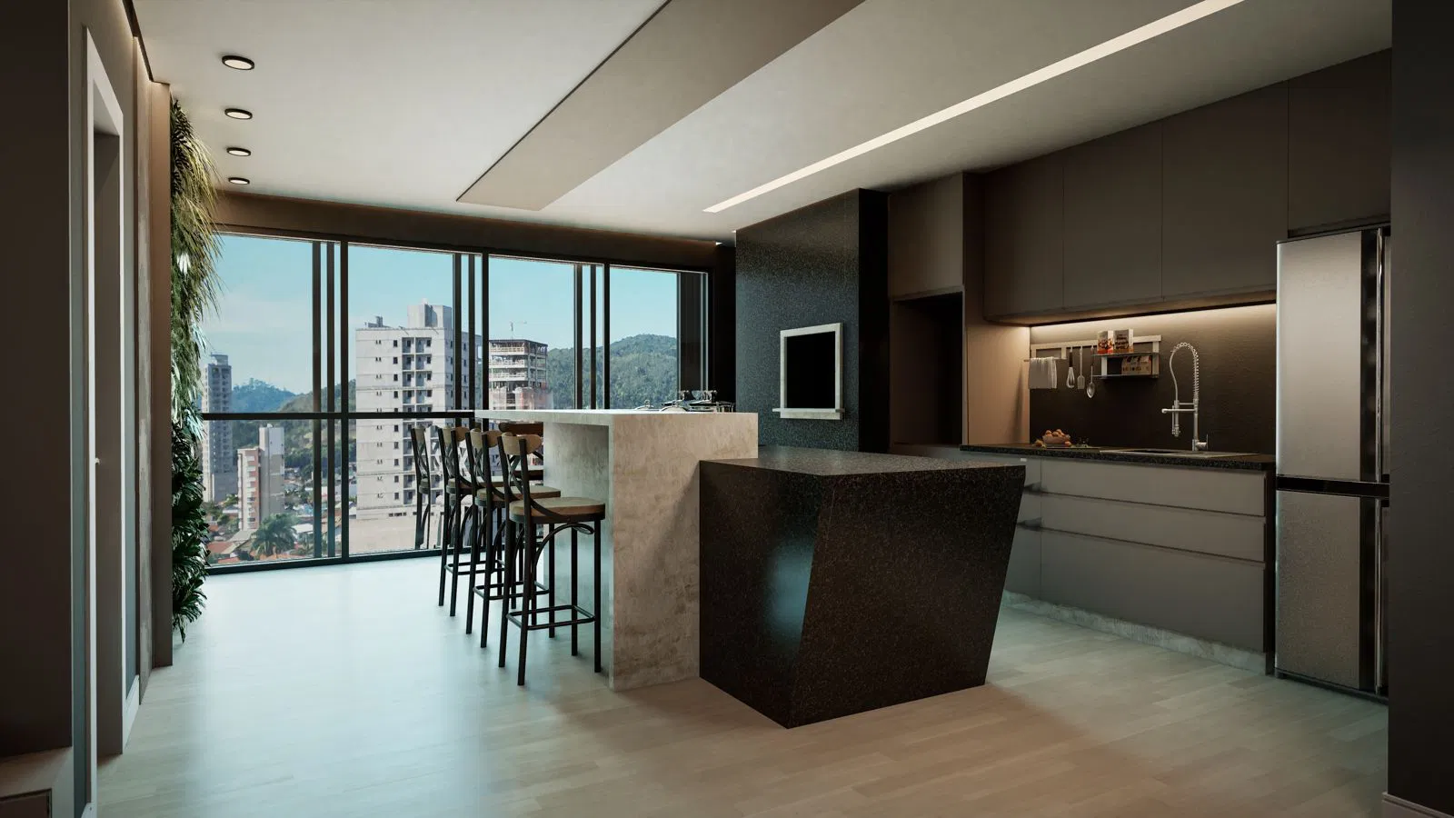  Apartamento Tipo 3 no Houston House - Um Novo Padrão de Vida em Porto Belo