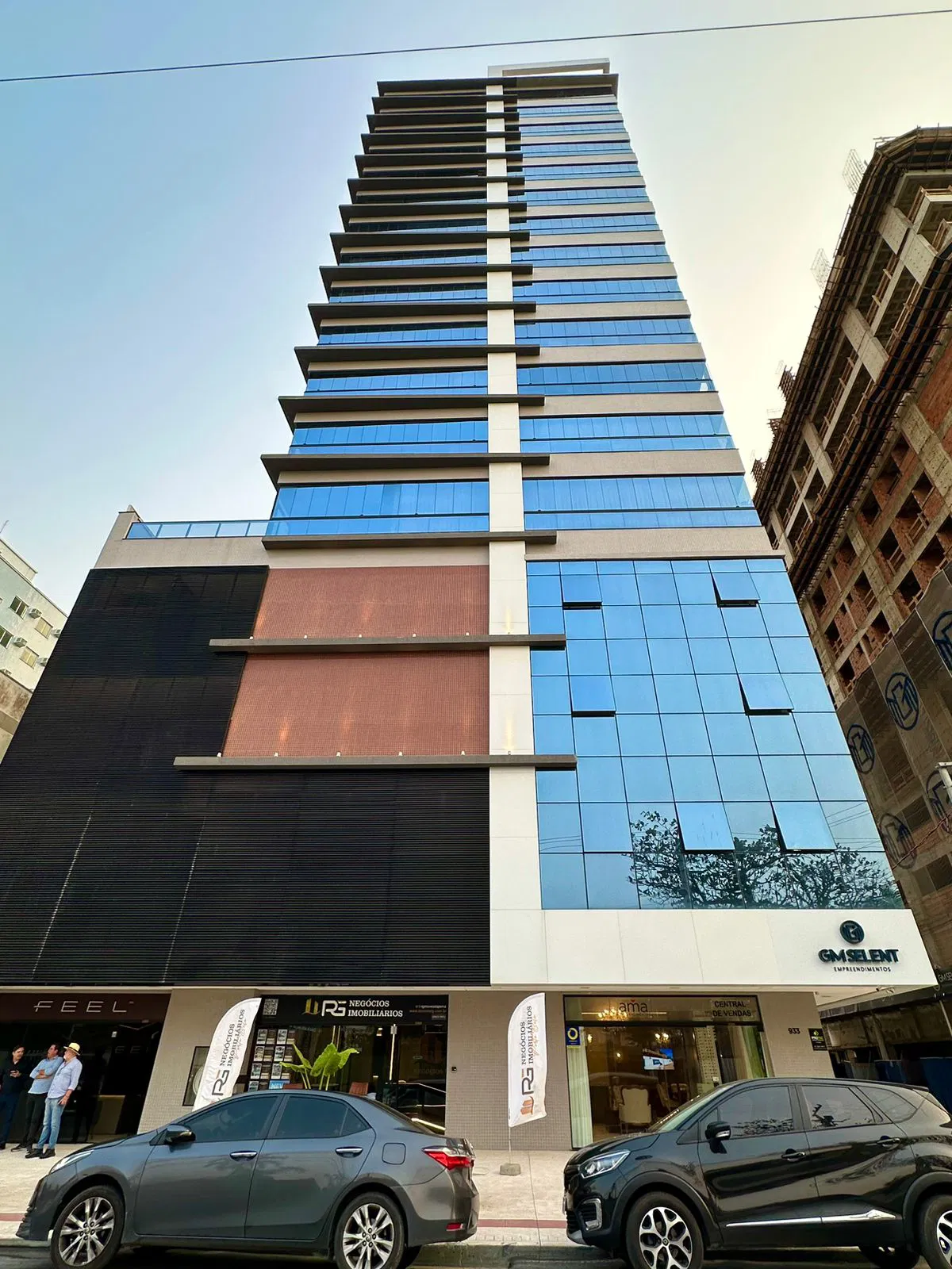 Apartamento com Vista pro mar no Edifício Torri di Mare Residenziale - Perequê, Porto Belo