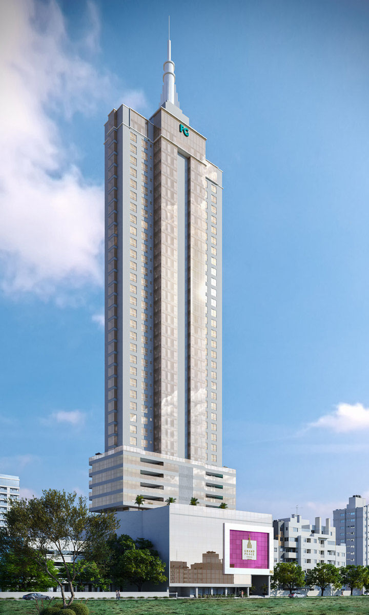 Lançamento Grand Place Tower | FG Empreendimentos em Balneário Camboriú/SC 