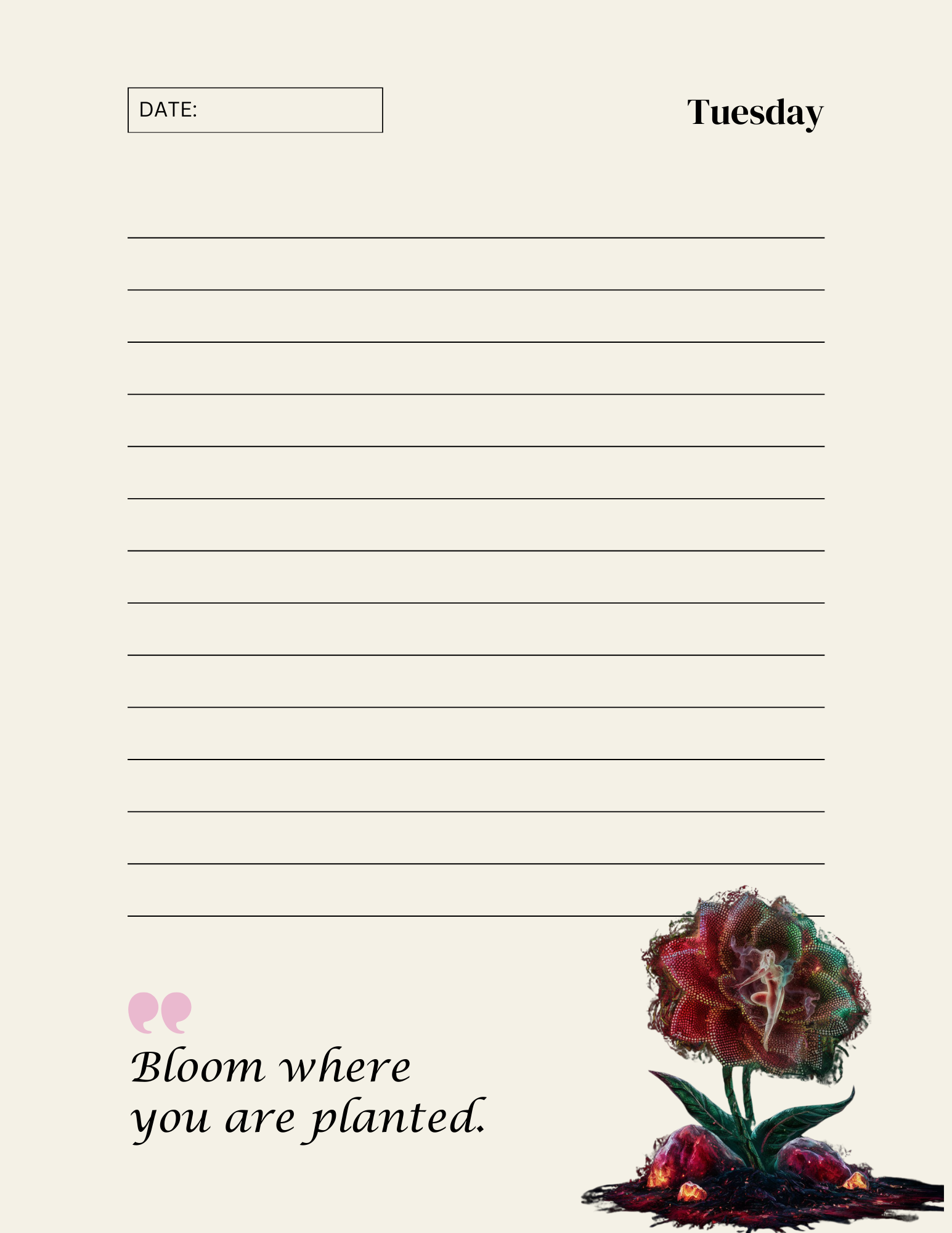 Daily Happiness Planner
