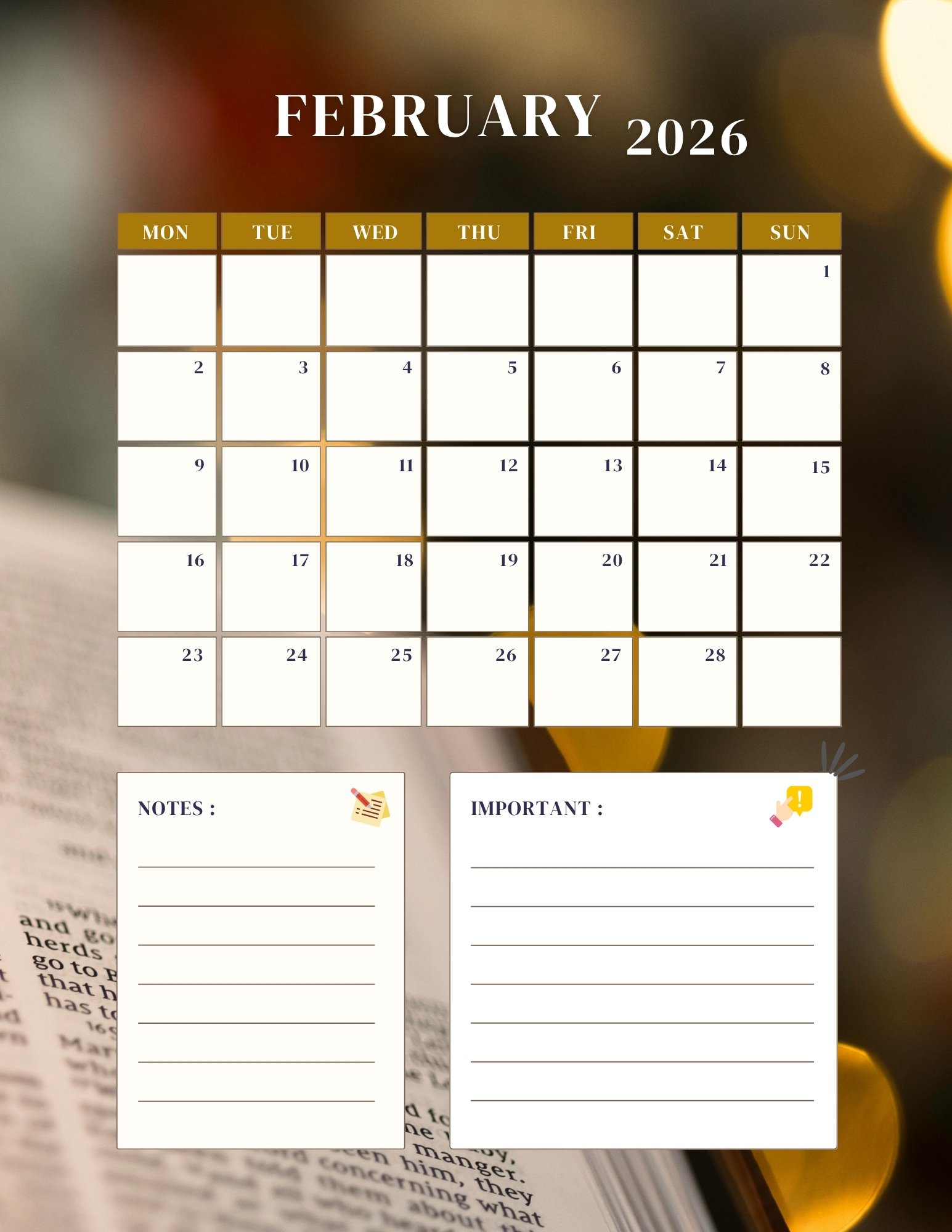 2026 Bible Study Journal