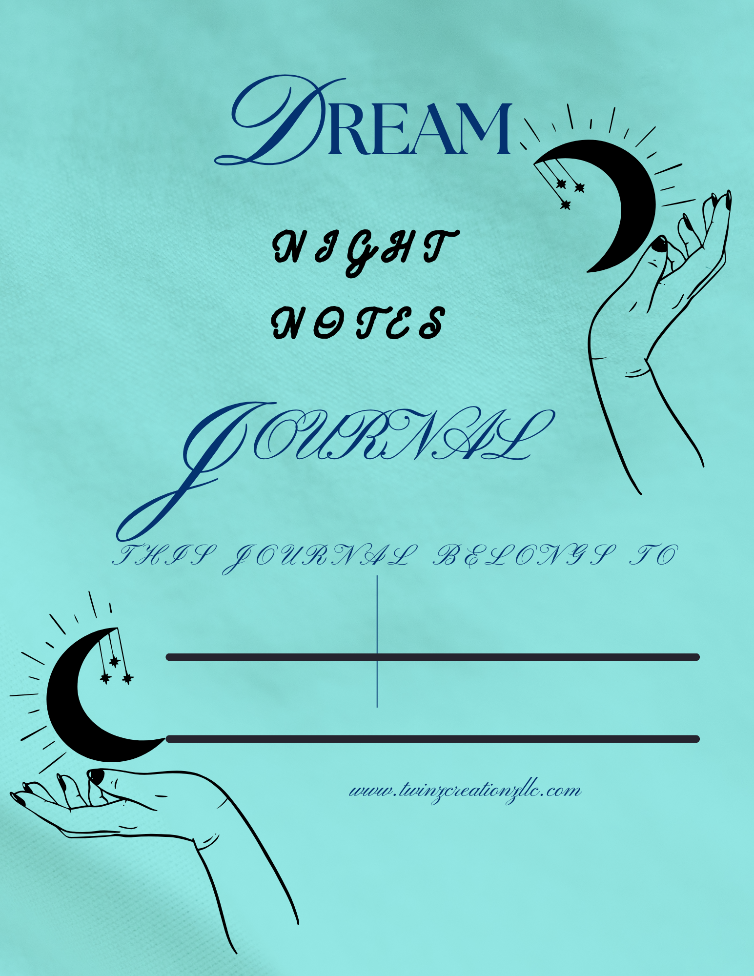 Dream Night Notes Journal