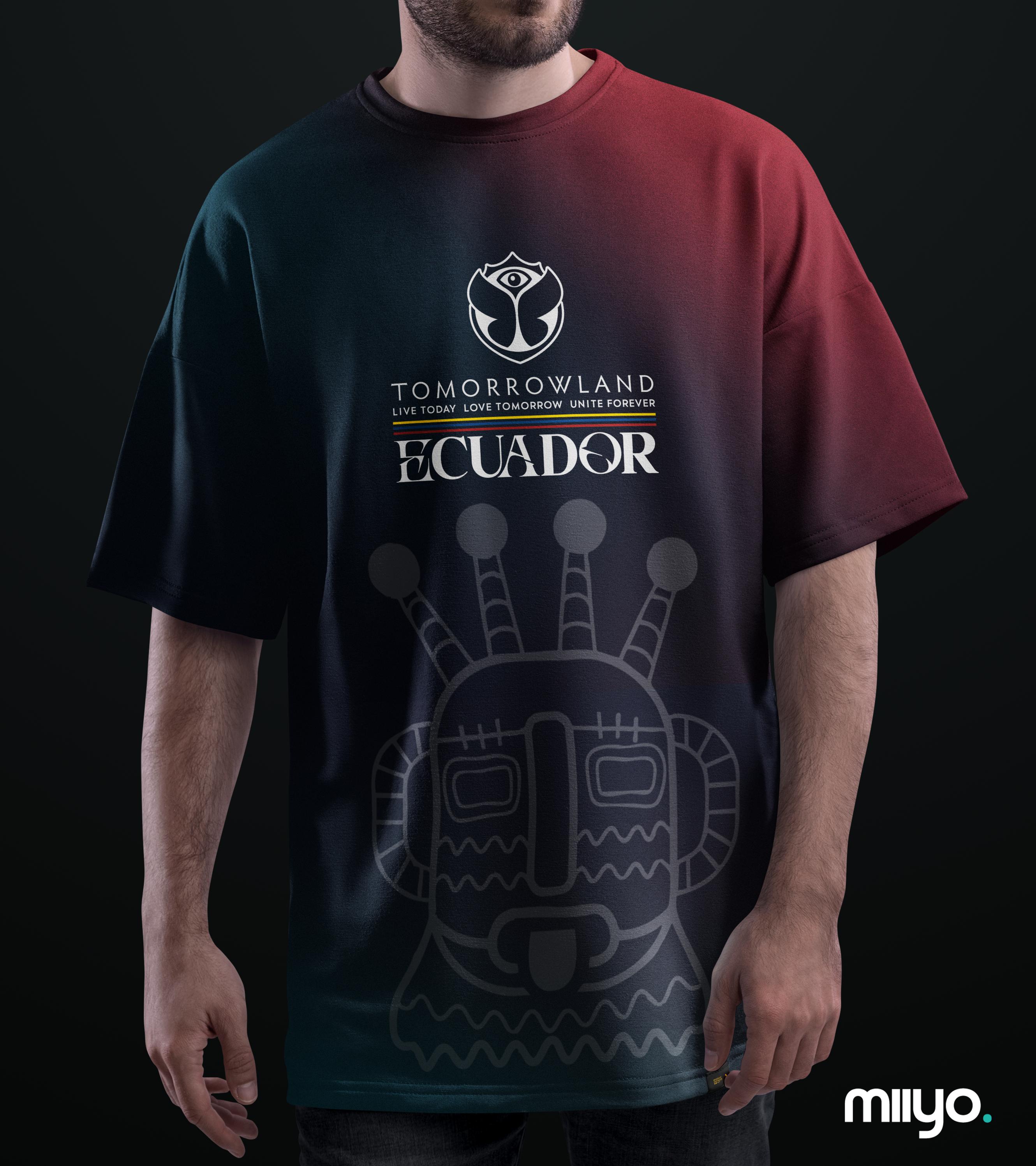 Camiseta Oficial Tomorrowland Brasil : Team Ecuador 2025