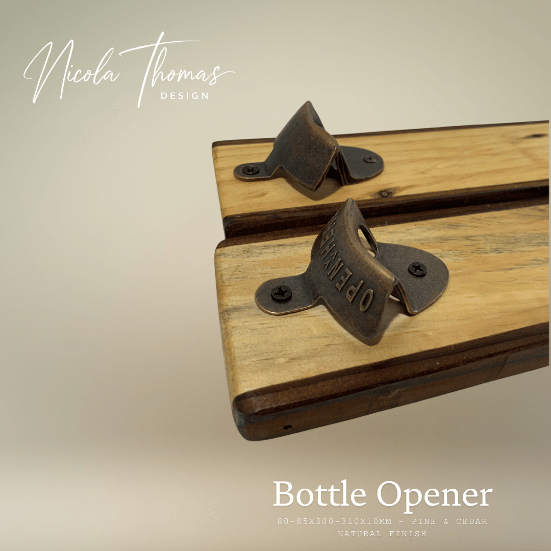 Wall-Mounted Bottle Opener