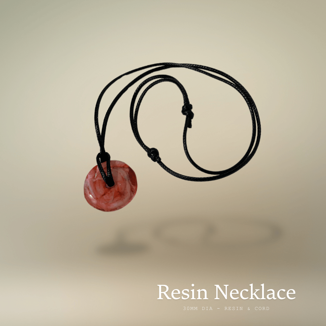 Resin Donut Necklace