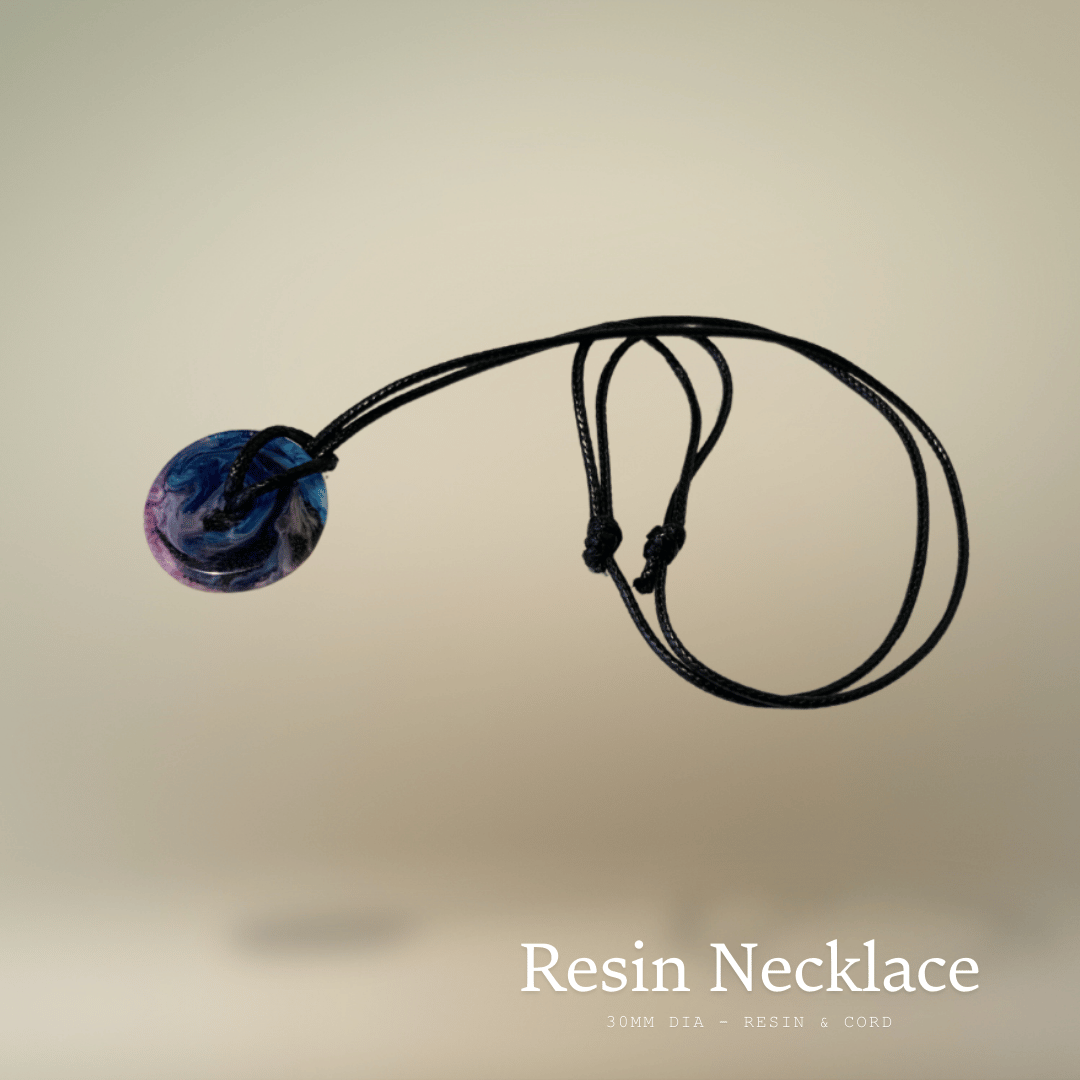 Resin Donut Necklace