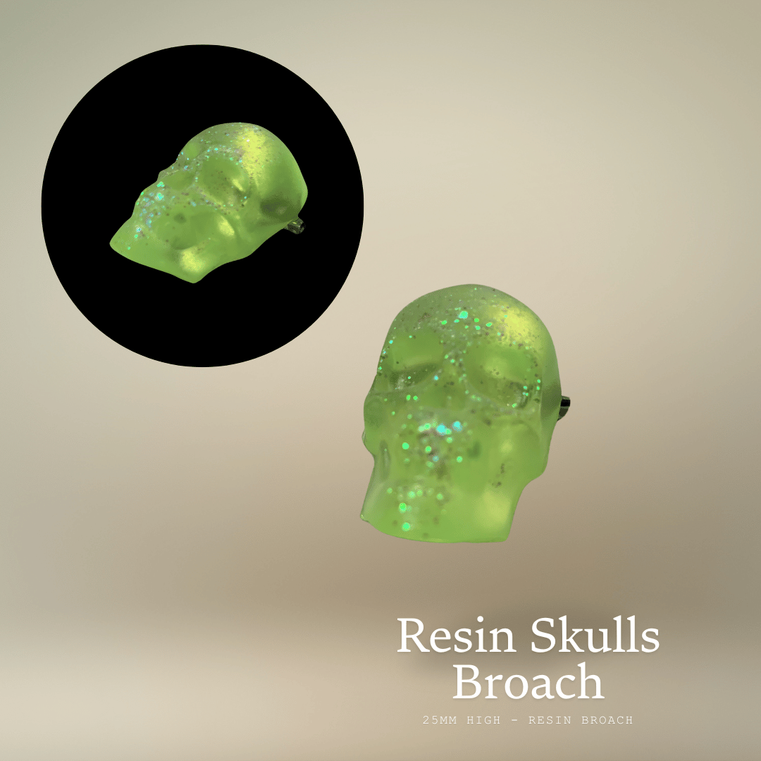 Resin Skulls Broach