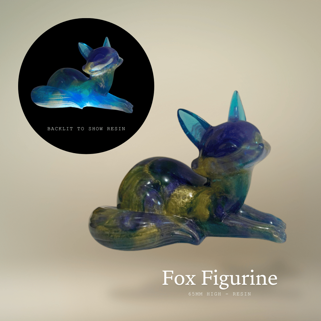 Resin Fox Figurine