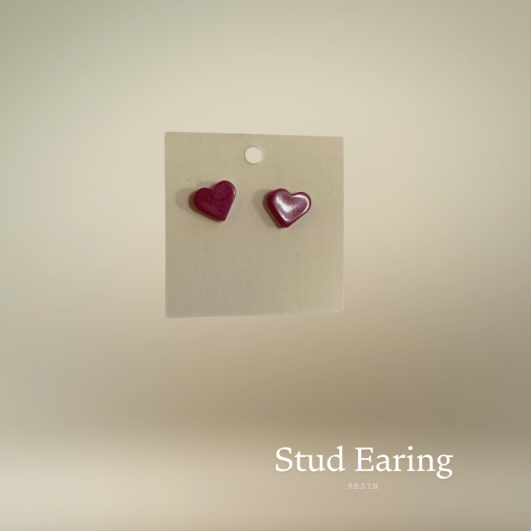 Resin Stud earrings
