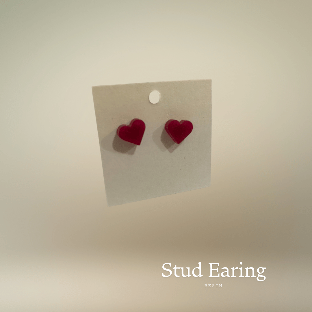 Resin Stud earrings