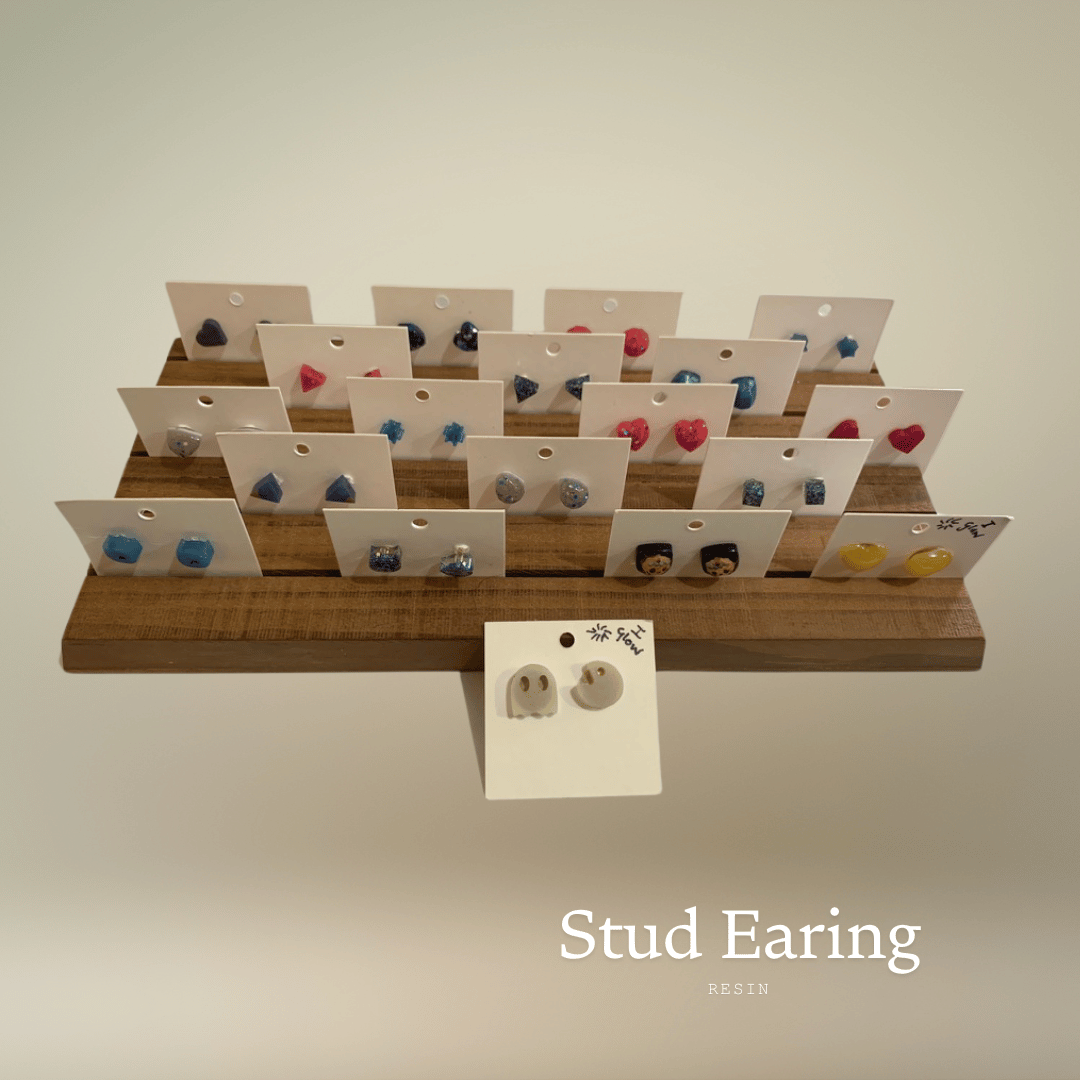 Resin Stud earrings