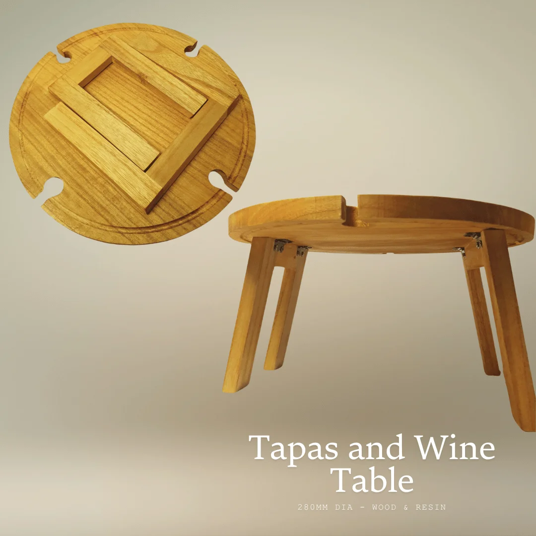 Folding Wine & Tapas Table 