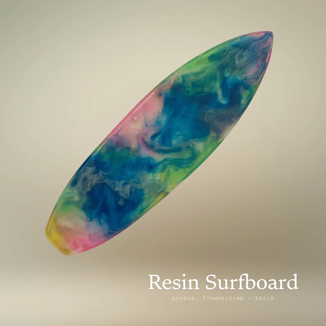 Resin Surfboard Decor