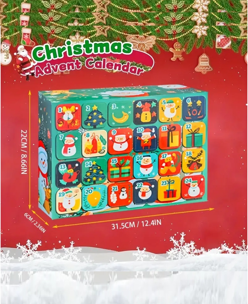 Advento kalendorius su aštuonkojukais