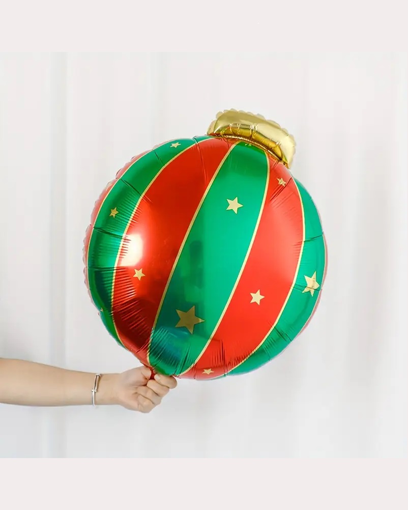 Dideli Kalėdiniai balionai burbulai, 3 vnt.