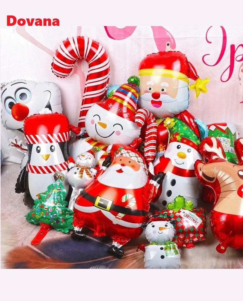 Kalėdinių balionų dekoracija ir dovana!