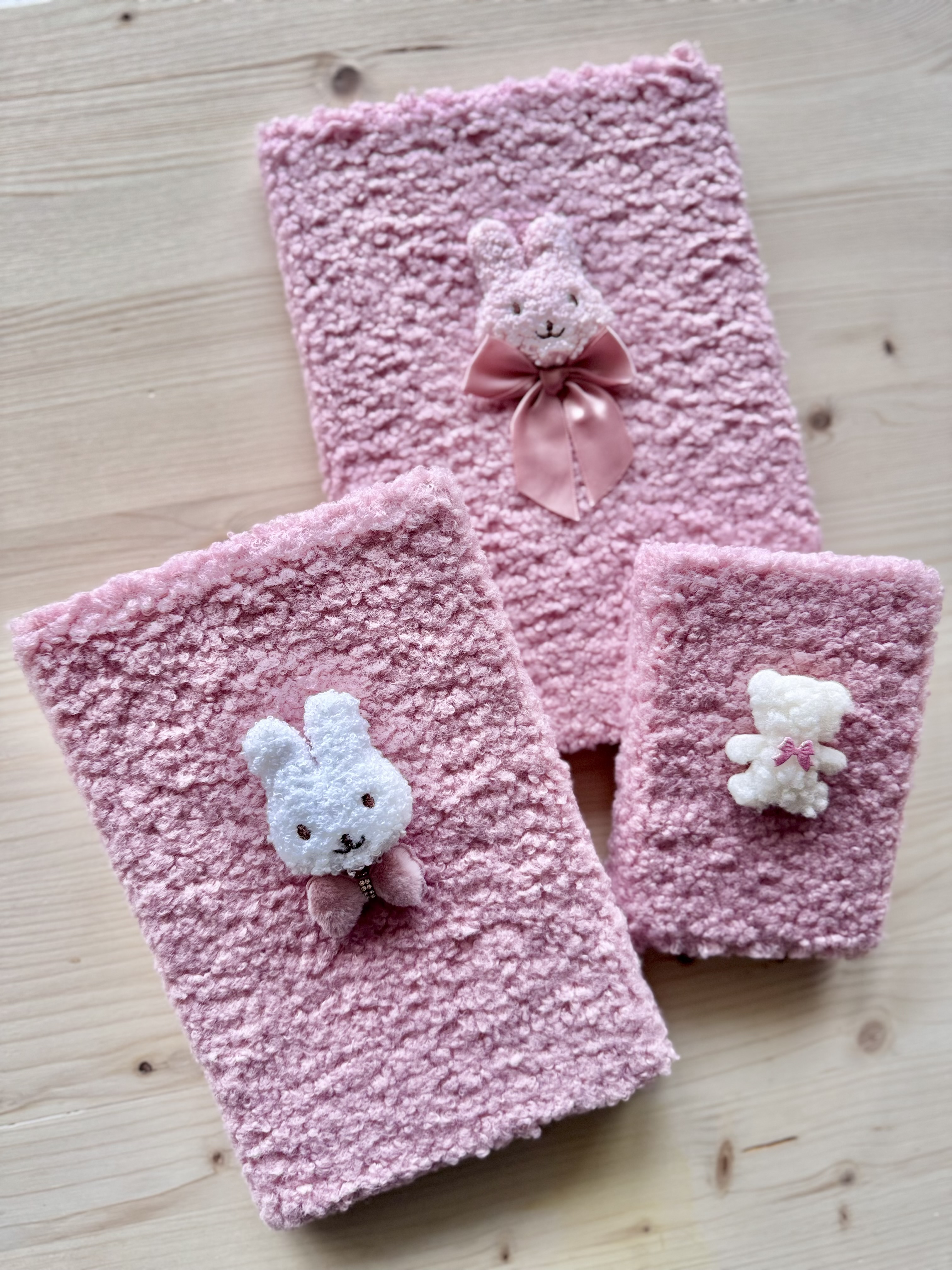 Rožinė Teddy užrašų knygelė MAISMADE