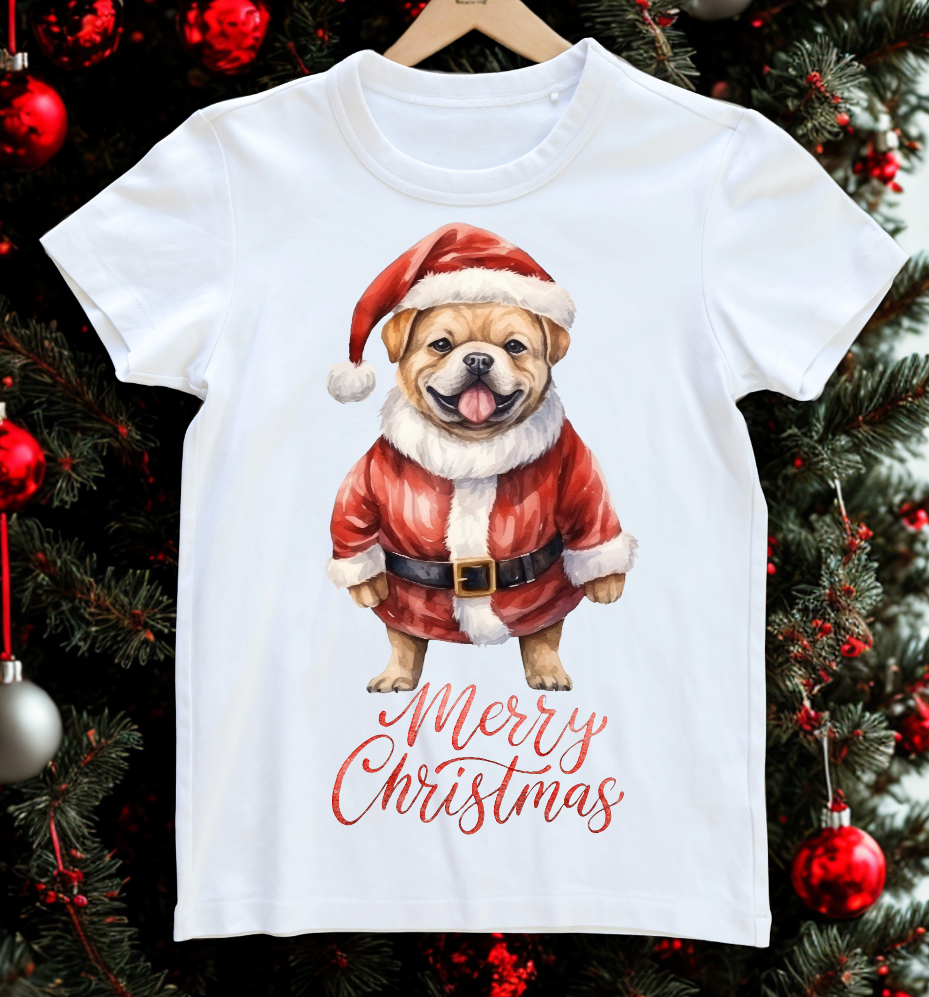 KALĖDŲ SENELIO PAŠTAS. Rinkinys su Kalėdiniais marškinėliais