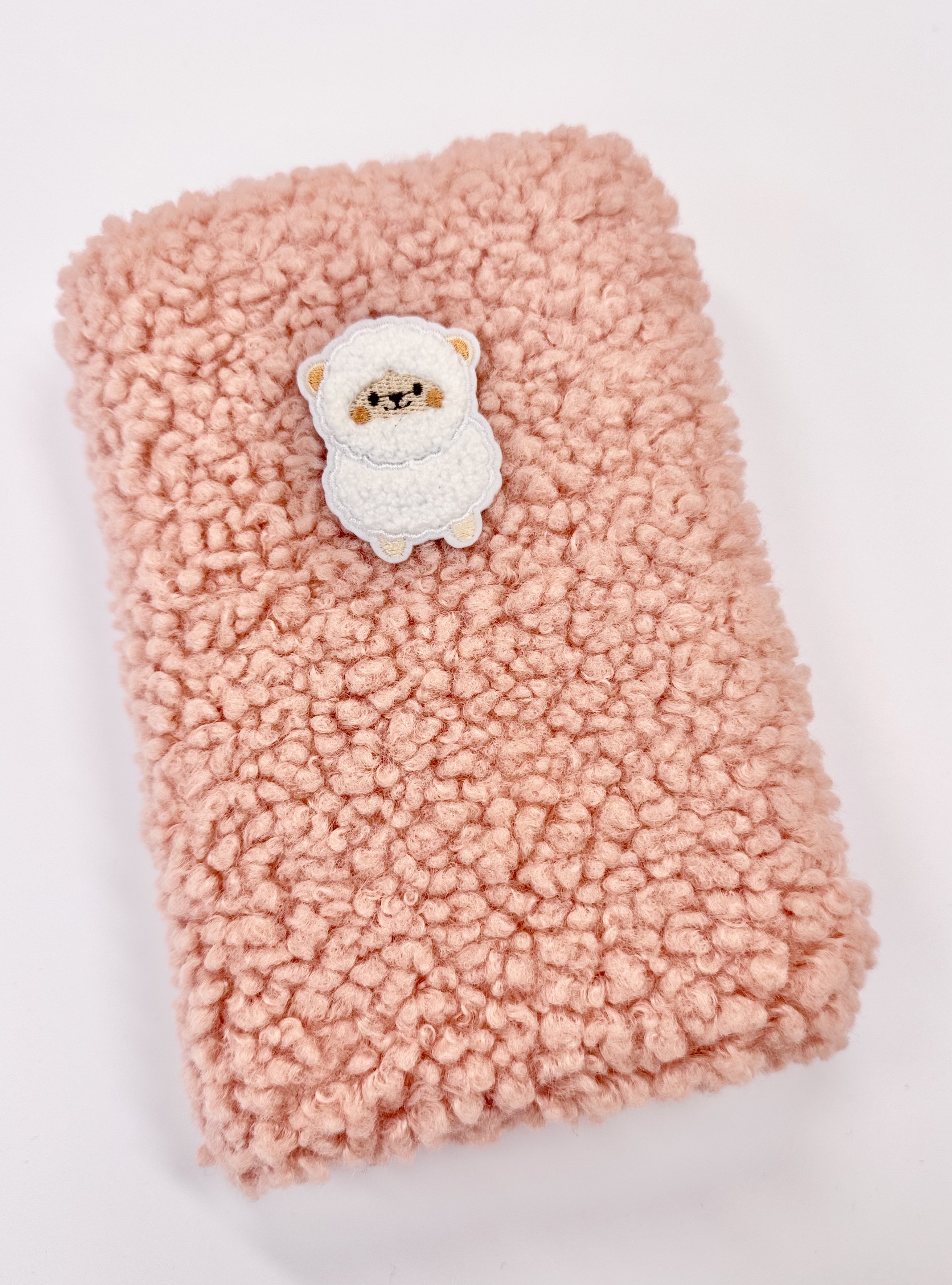 Itin minkšta maža rožinė Teddy užrašų knygelė su avyte MAISMADE