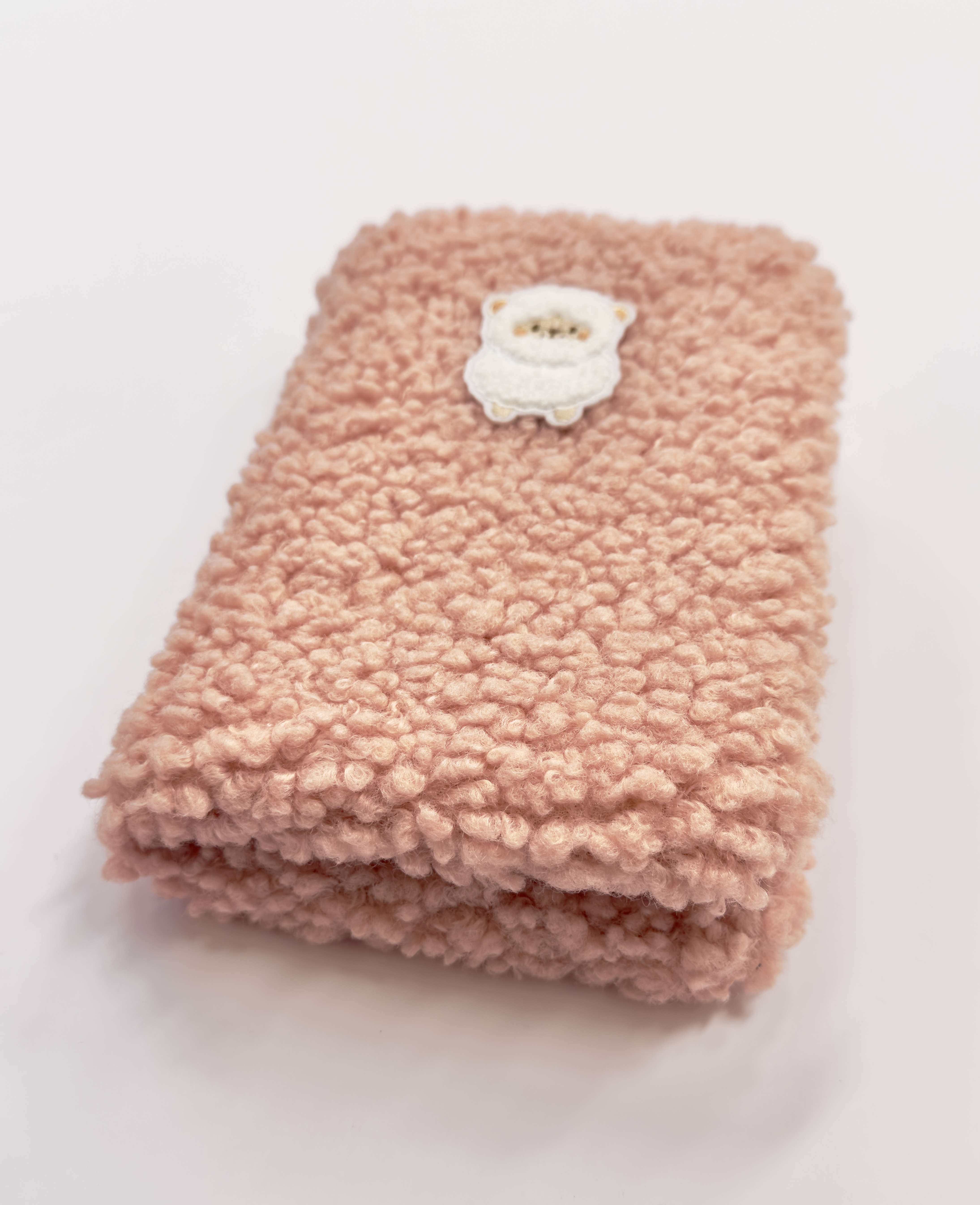 Itin minkšta maža rožinė Teddy užrašų knygelė su avyte MAISMADE