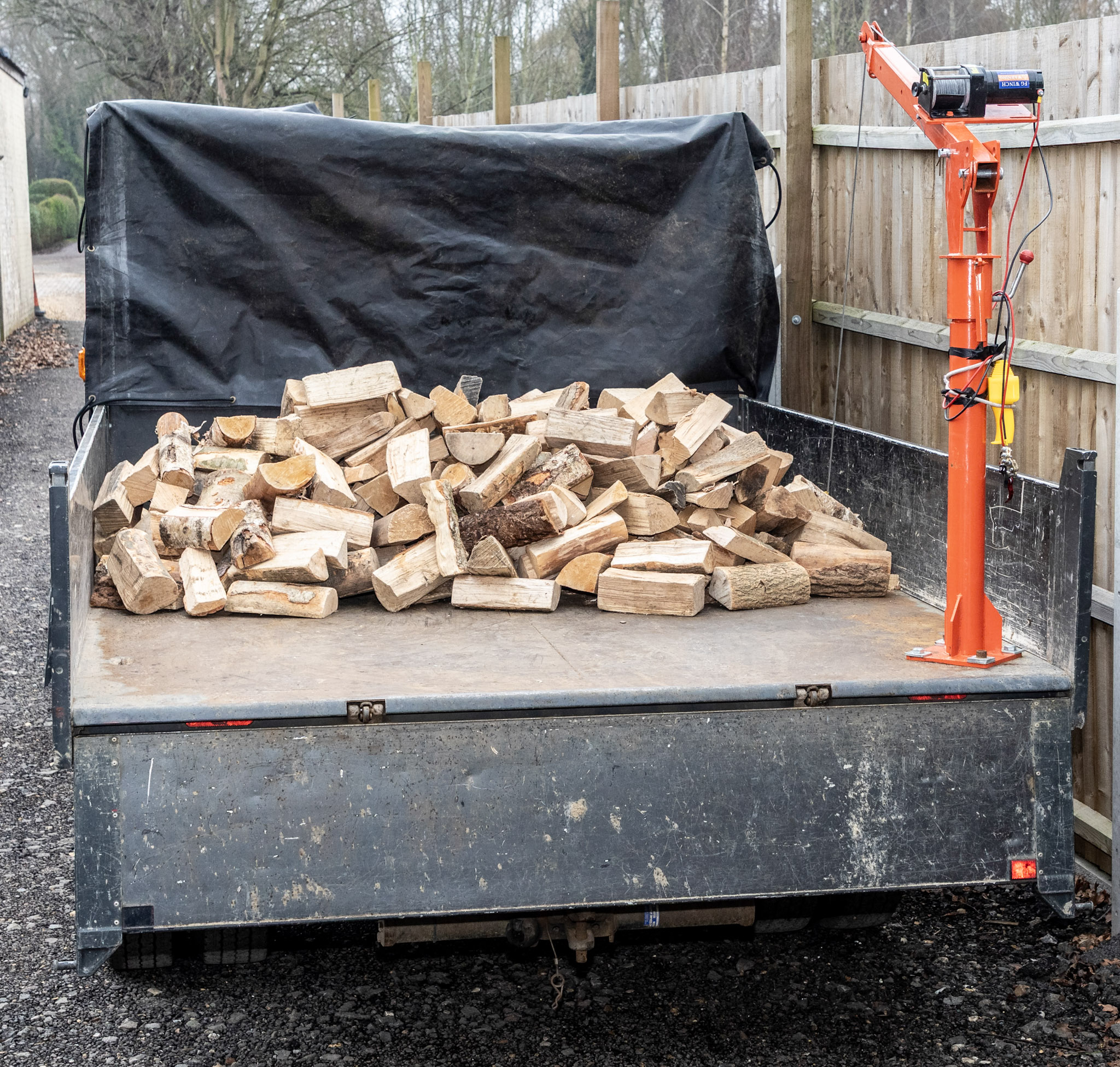 Kiln-Dried Logs 1 Cubic Metre Loose Load - Ready To Burn