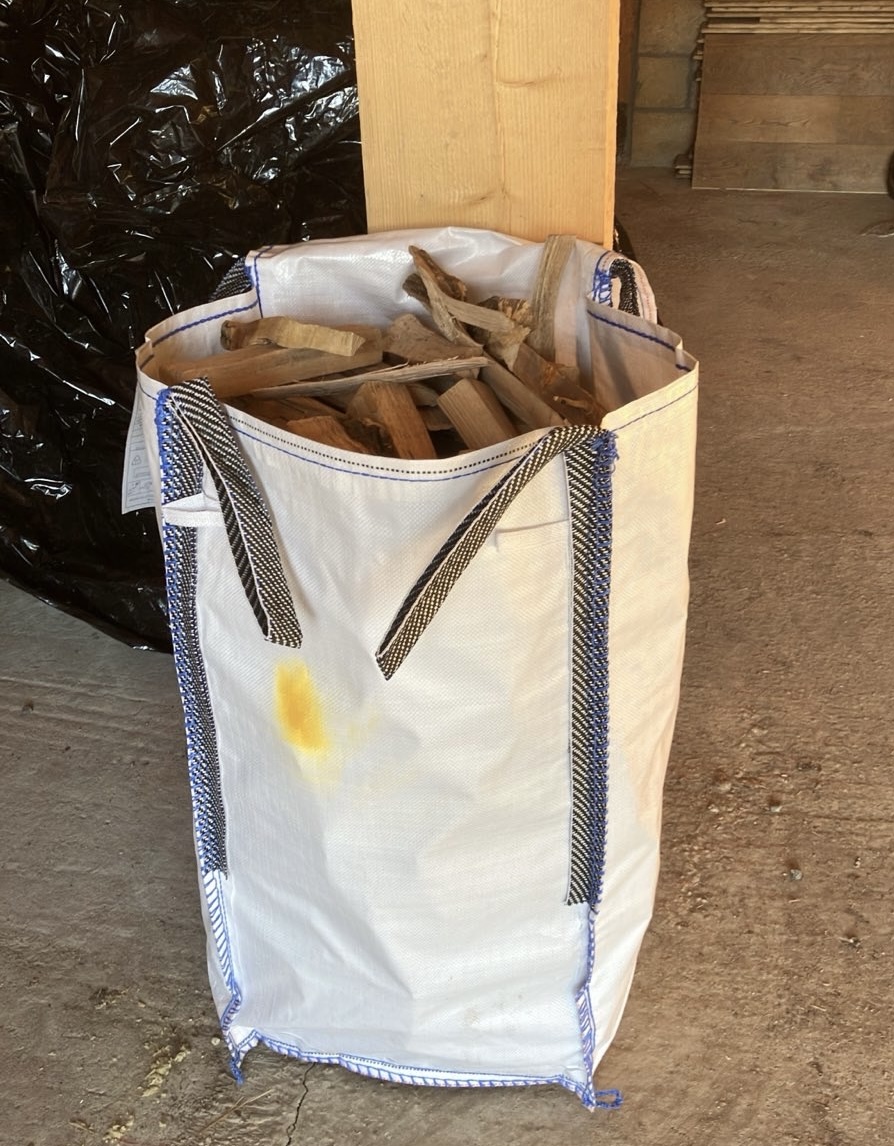 Kiln-Dried Hardwood Logs Economy Barrow Bag - Ready To Burn
