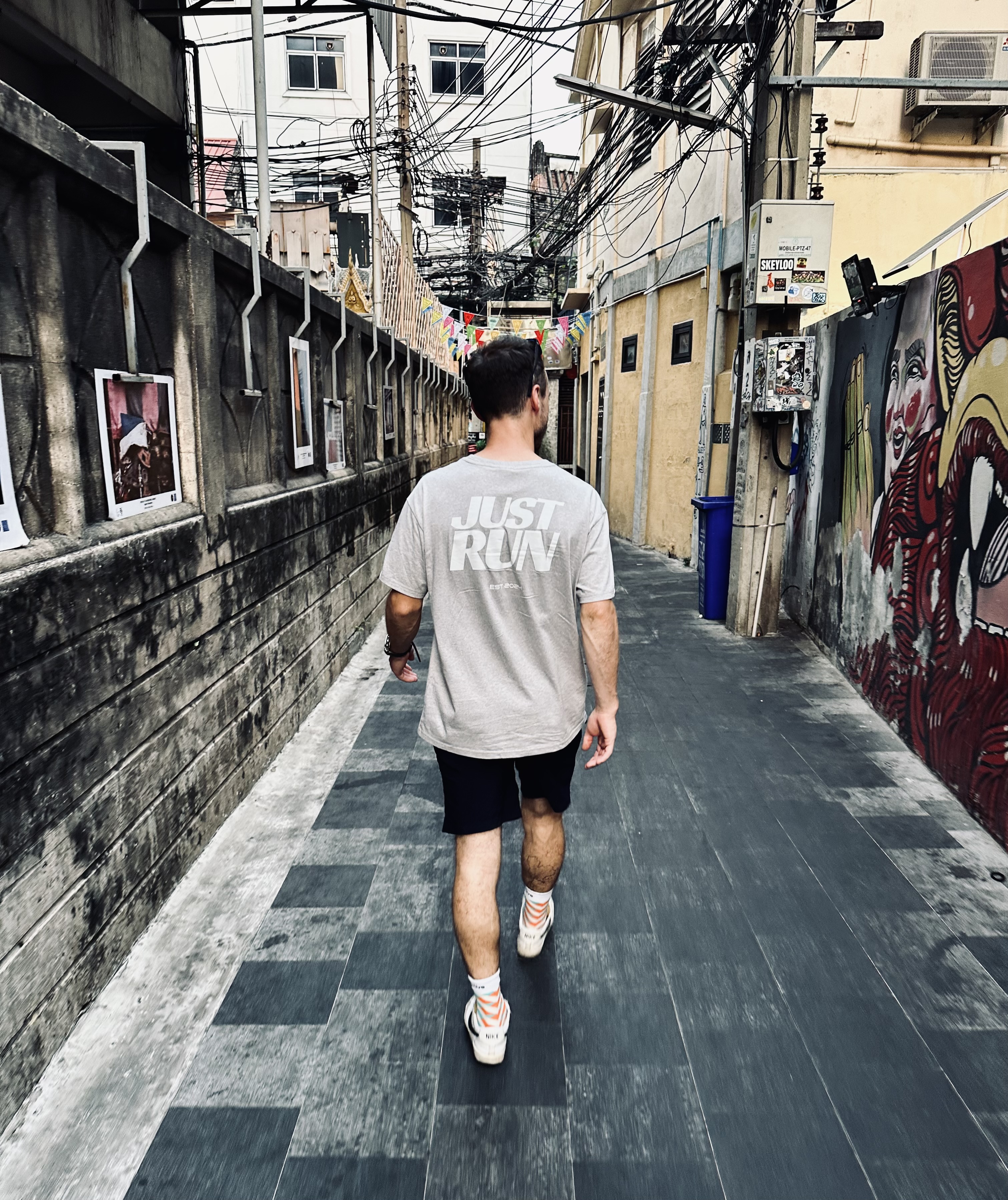 JustRun Relaxed Cotton T-Shirt