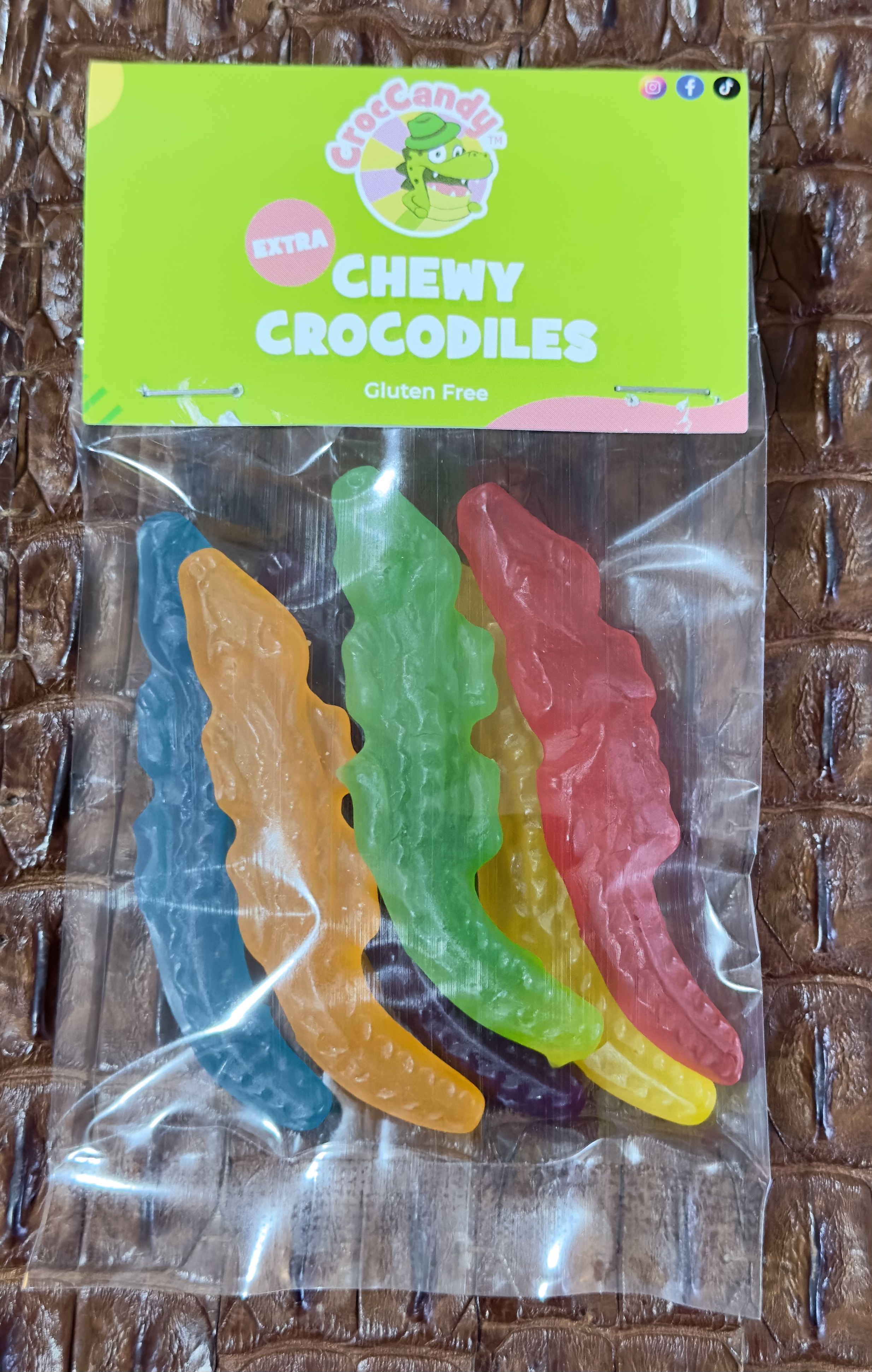 Extra Chewy Crocodile Candies