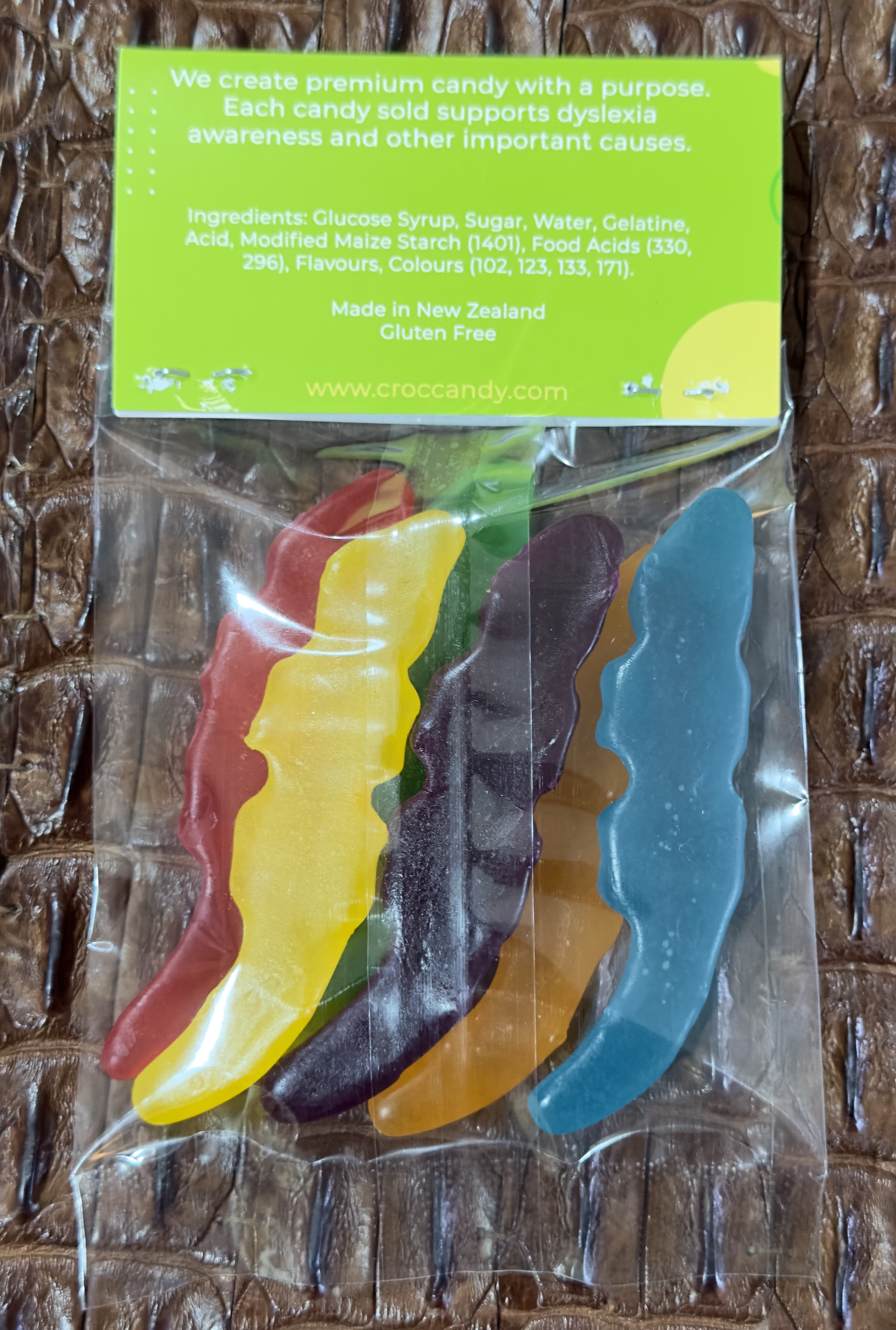 Extra Chewy Crocodile Candies