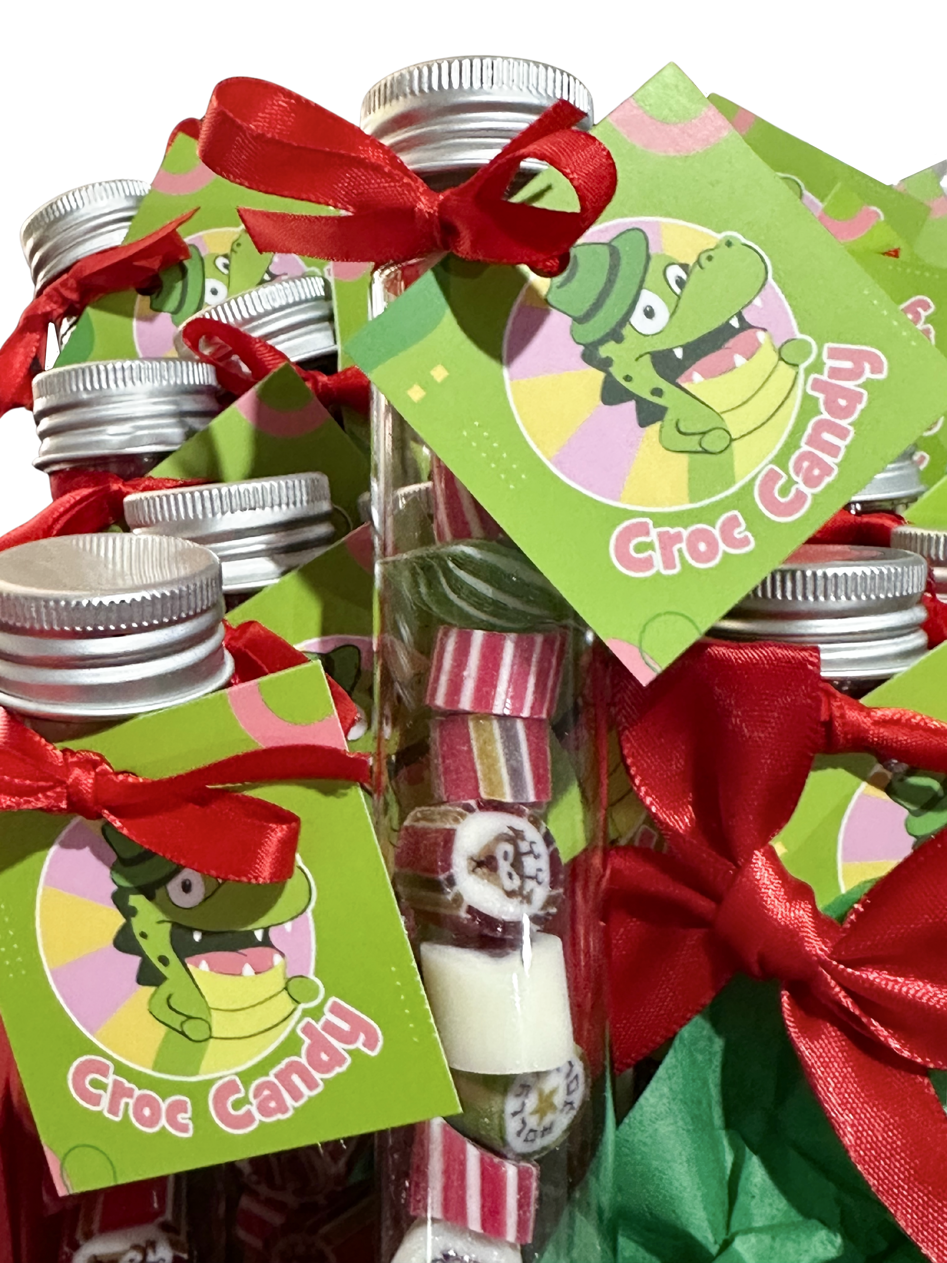 Christmas Rock Candy Test Tube Box