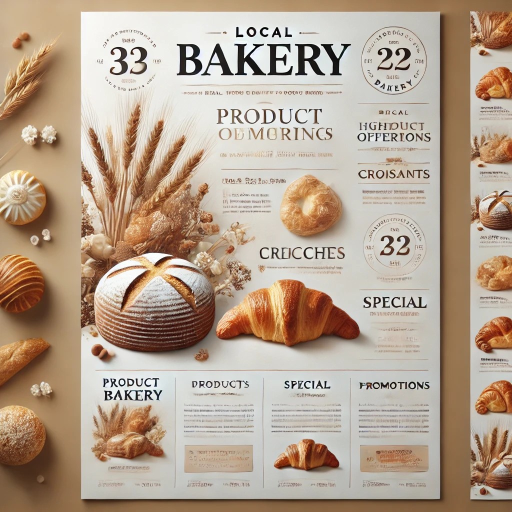 Local Bakery Business Cards