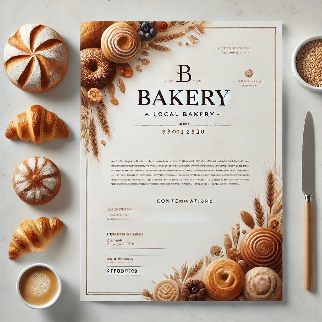 Local Bakery Business Cards