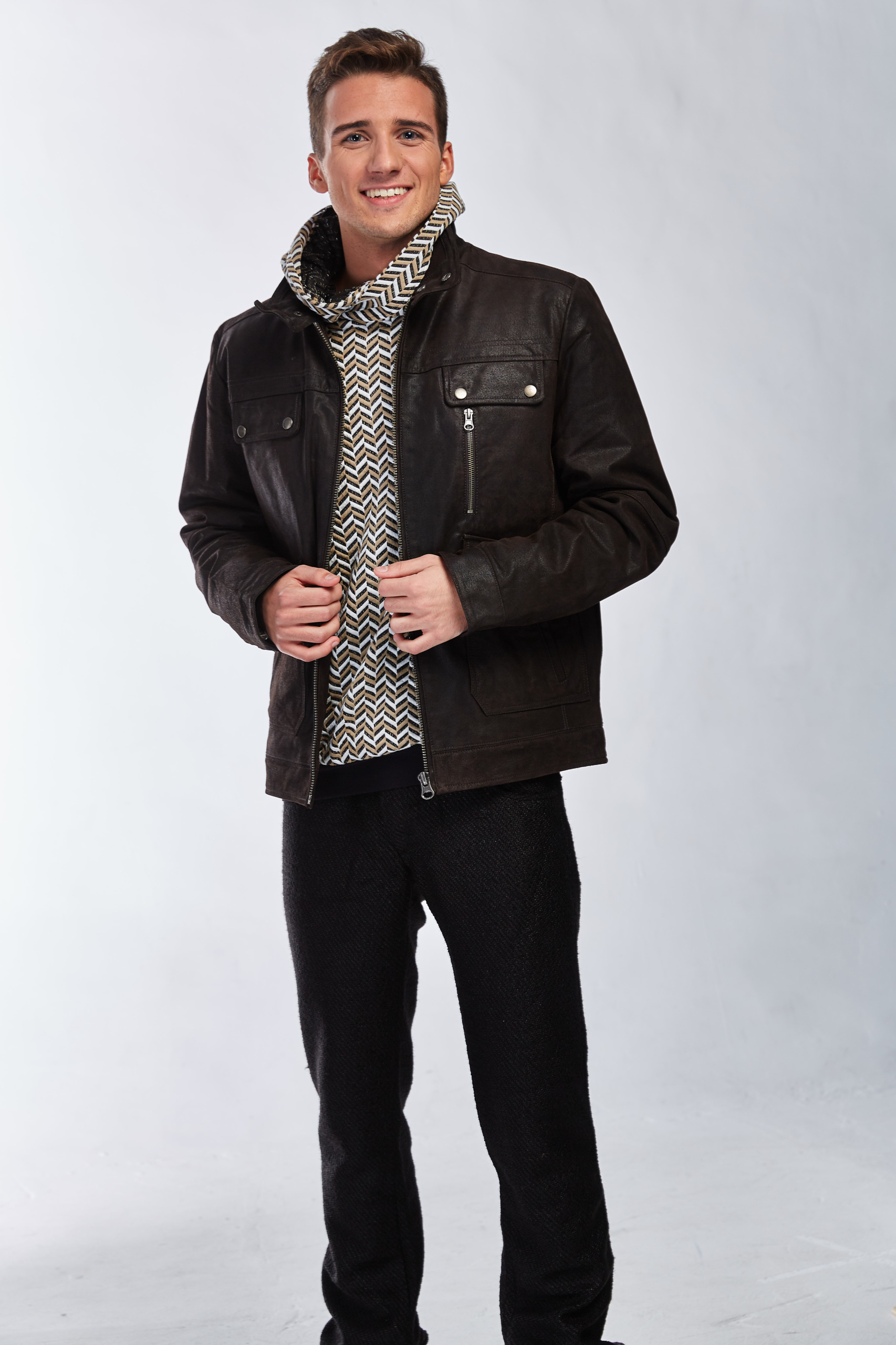 SOCHA - CAZADORA HOMBRE PEKARI MARRON