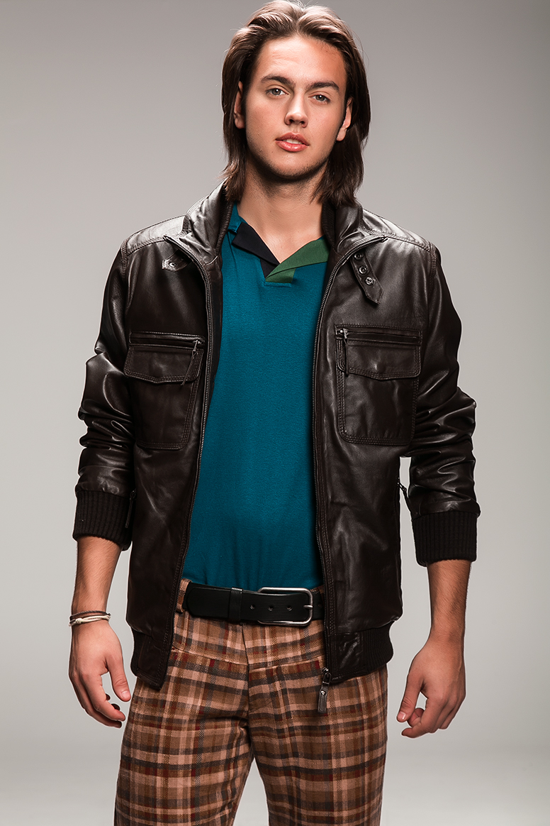 YUKON - CAZADORA HOMBRE NAPA MARRON