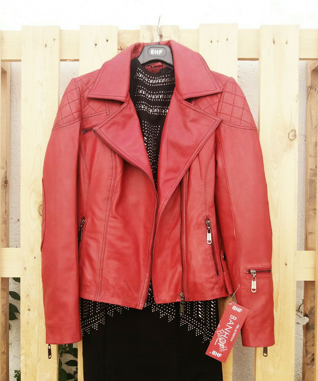 TEIDE - ROQUERA MUJER NAPA ROJA