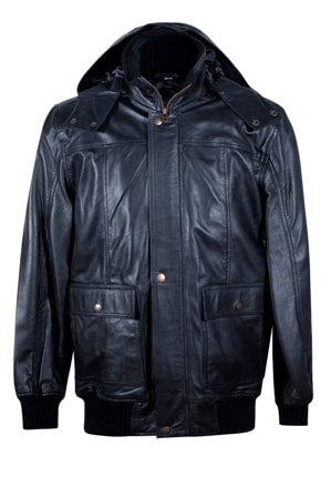 BESAYA -CAZADORA HOMBRE NAPA NEGRO-