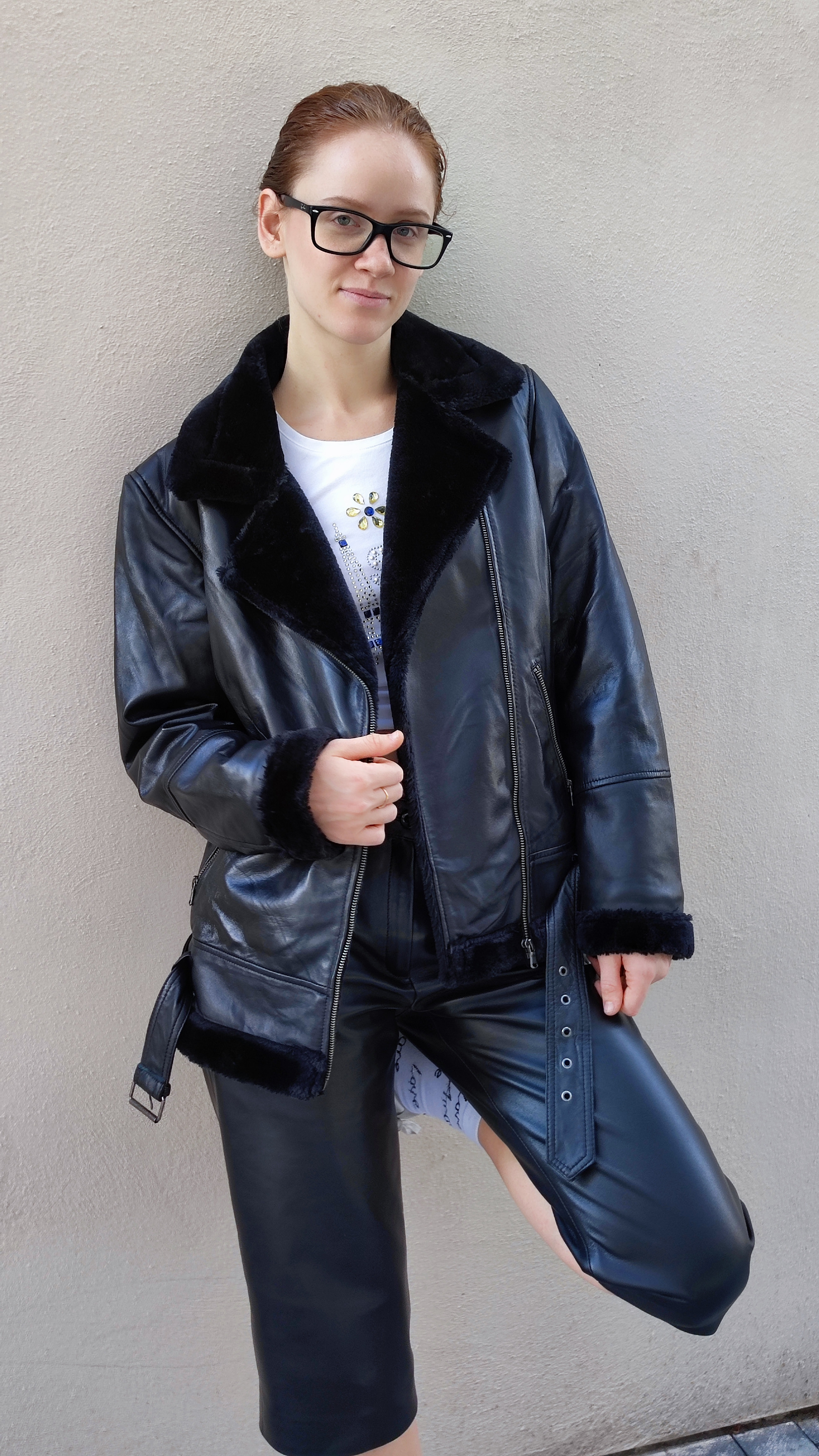 MARTA - CRUZADA MUJER PELO SINTETICO OVERSIZE