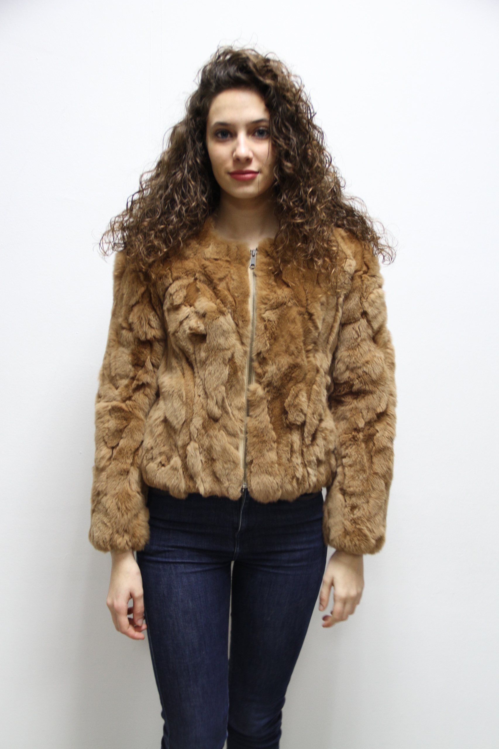 PUNCAK - CHAQUETA MUJER PELO MARRON