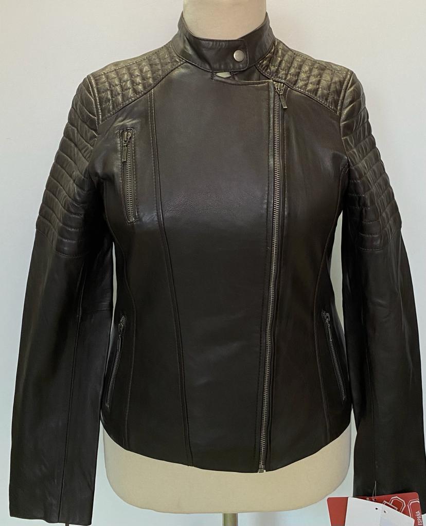 BERTA -CAZADORA CRUZADA MUJER NEGRO