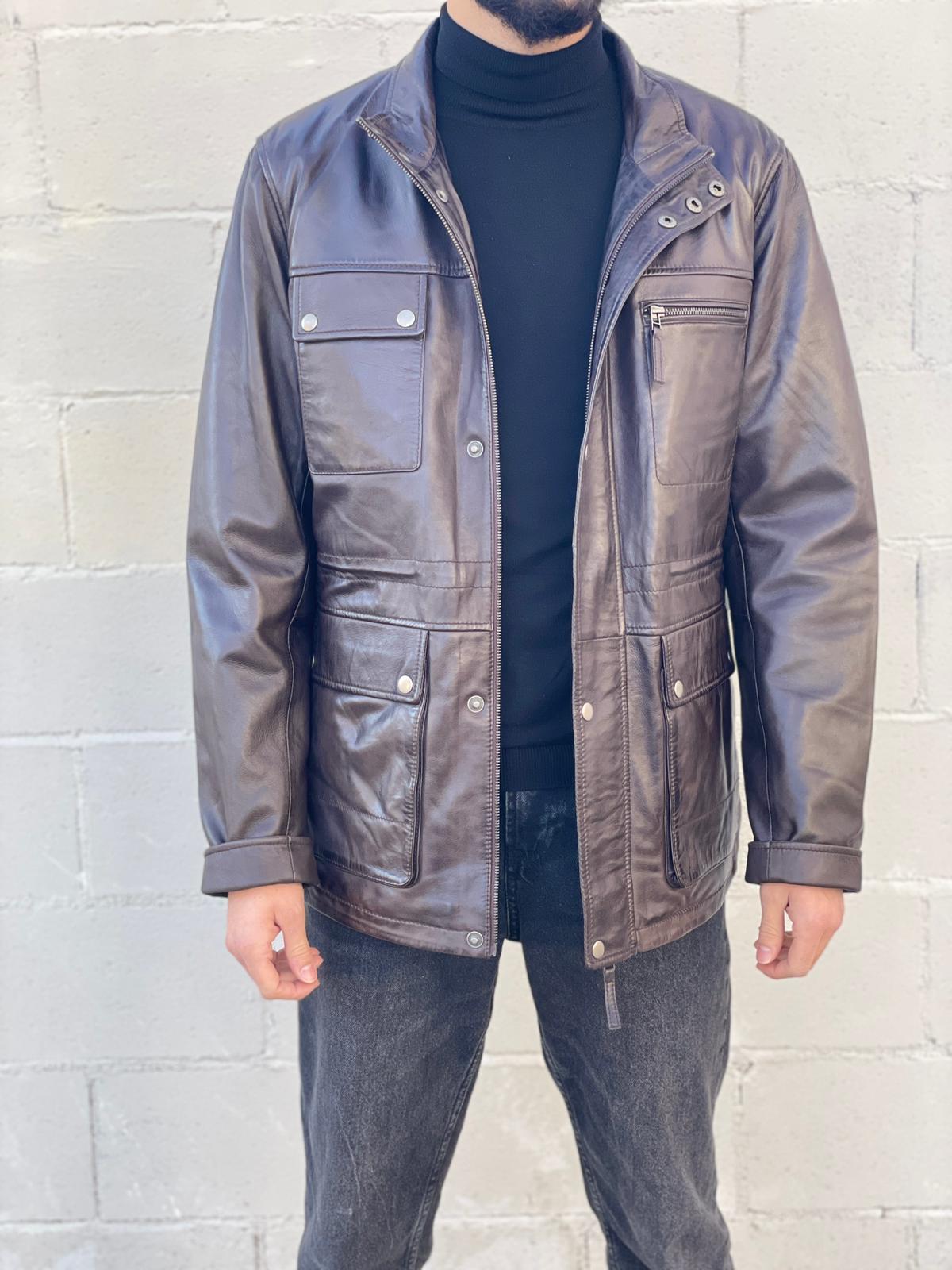CLAUDIO - CHAQUETON HOMBRE NAPA