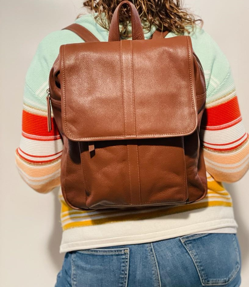 MOCHILA PIEL