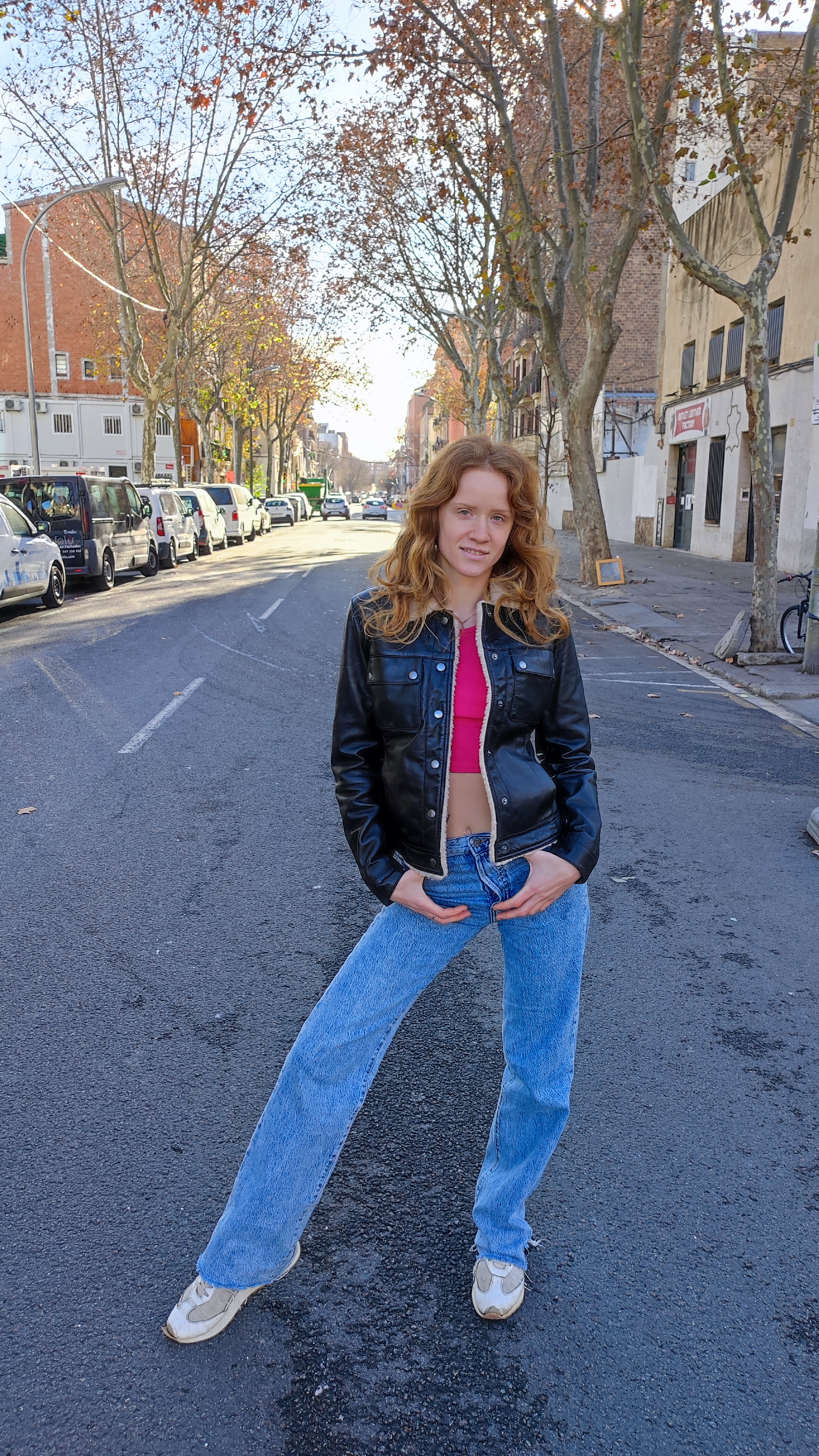 SANDRA - CHAQUETA ESTILO TEJANO FORRADA