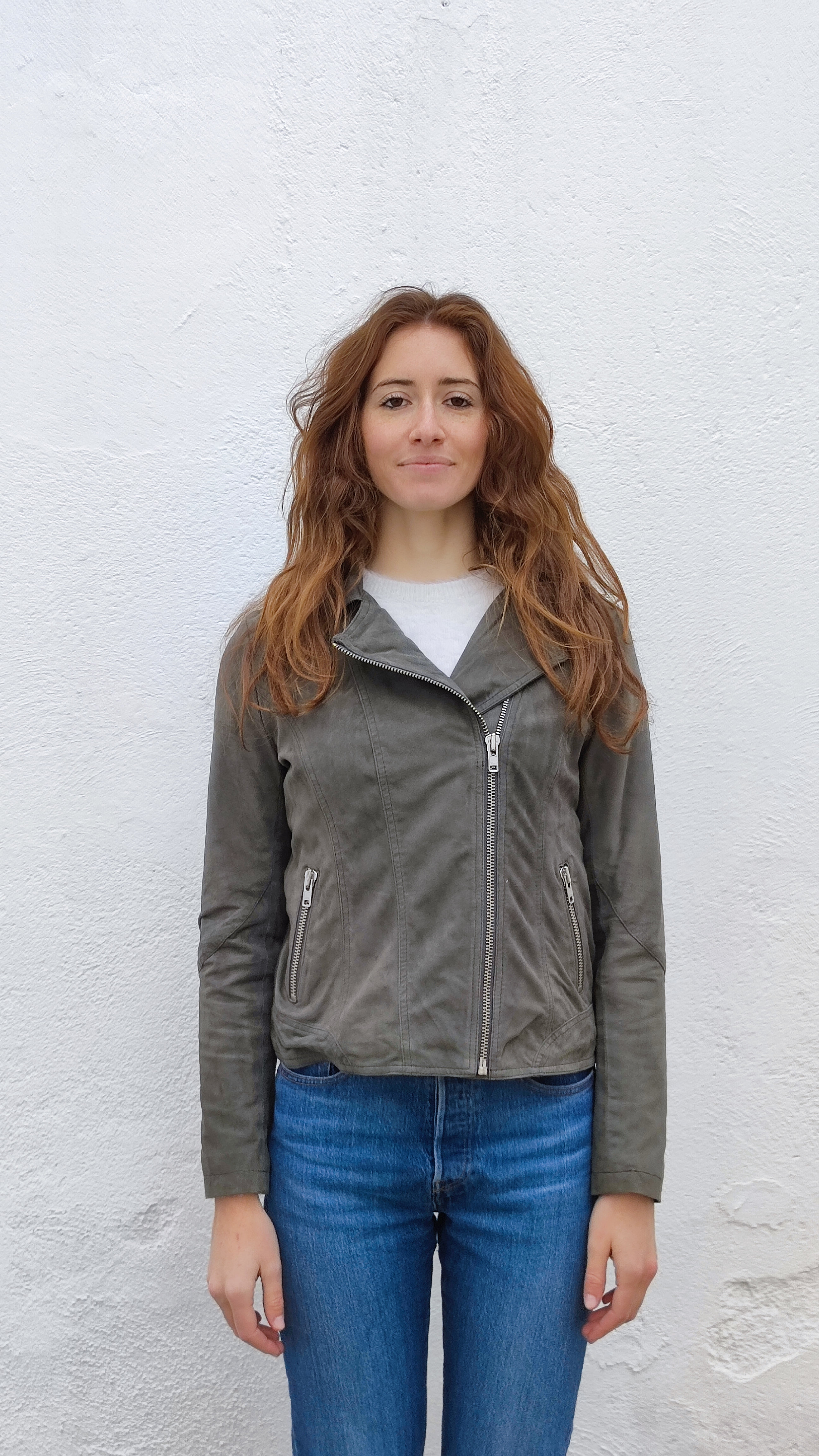 CARLOTA - 180240 CRUZADA MUJER EN ANTE VERDE