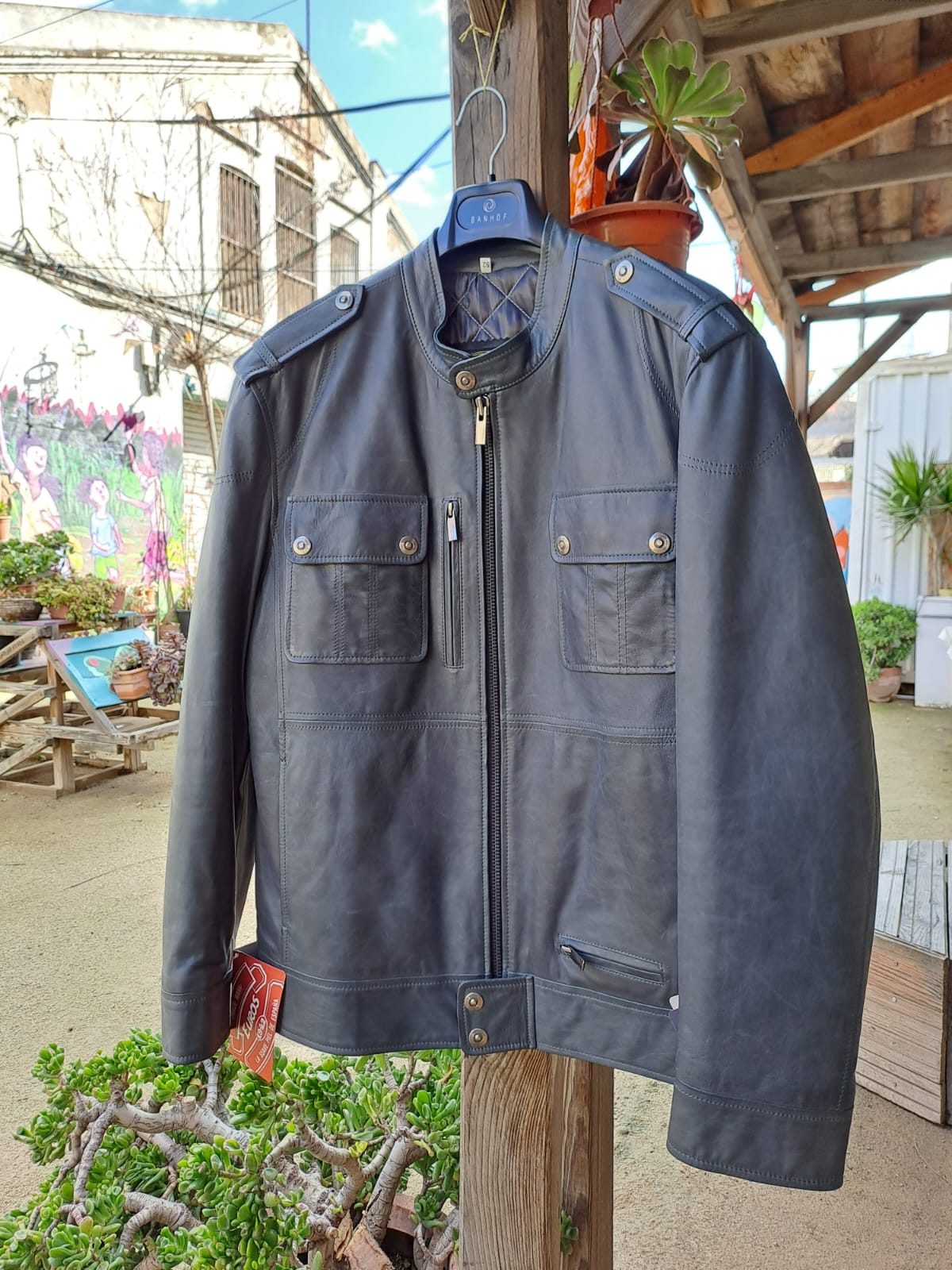 TEXAS - CHAQUETA HOMBRE CON BOLSILLOS EN EL PECHO GRIS