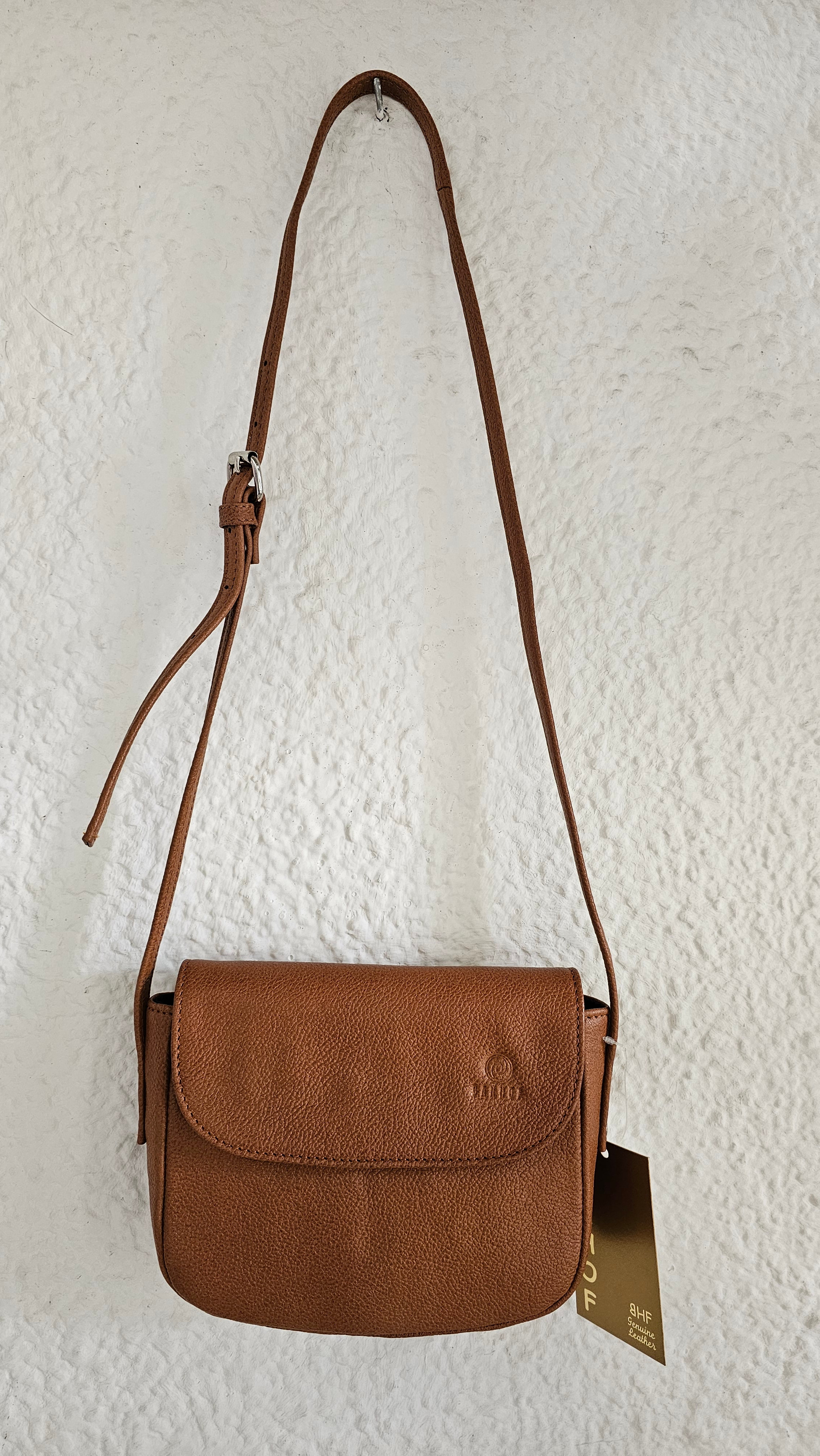 BOLSO PARA MUJER CAMEL DE CUERO