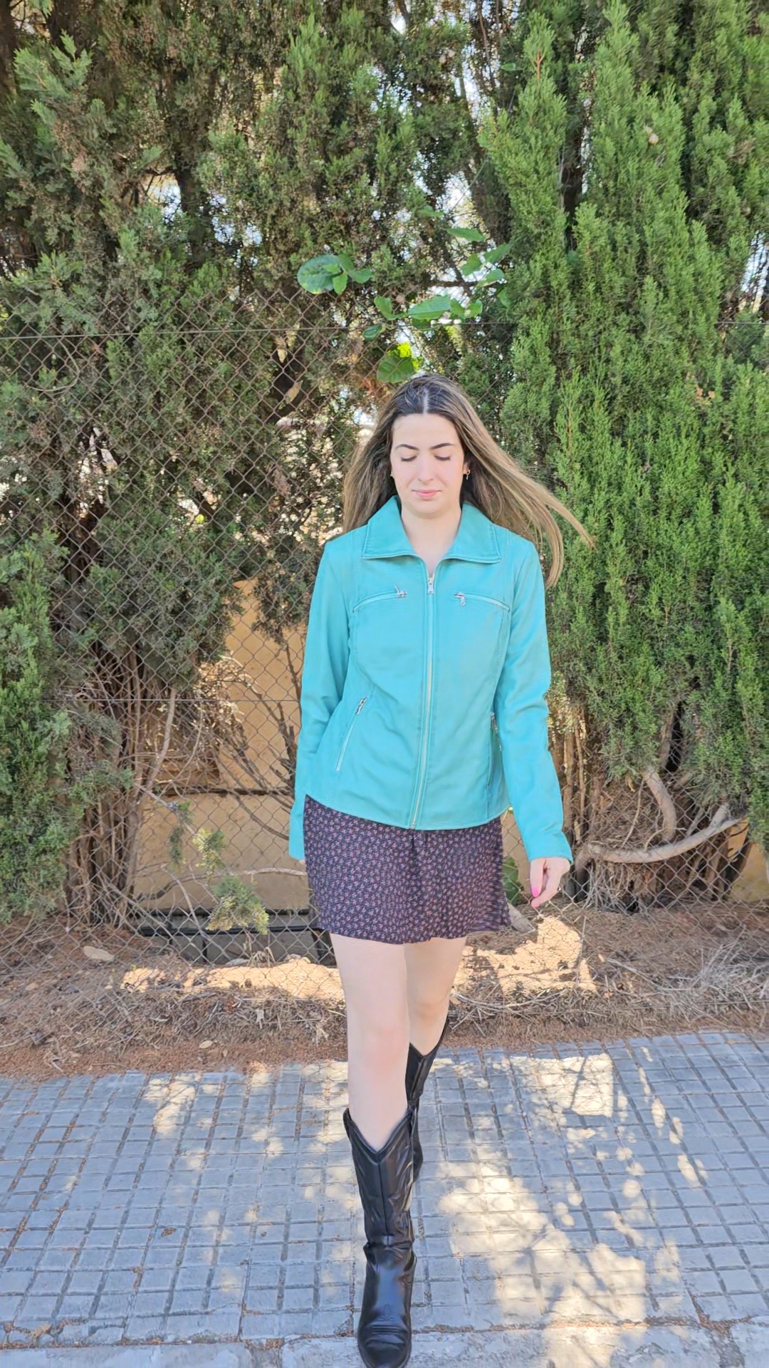 Chaqueta azul